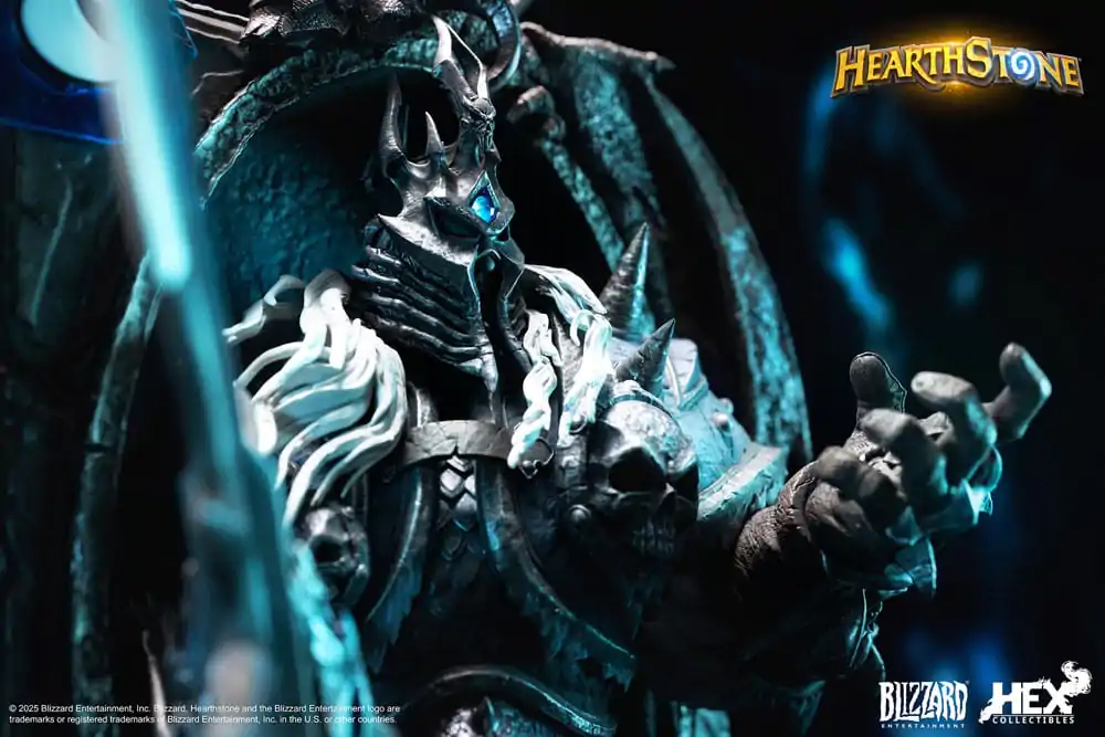 Hearthstone 3D Umelecký rám Socha The Lich King 31 cm produktová fotografia