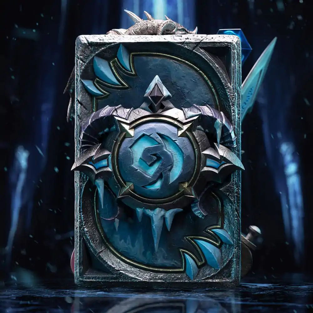 Hearthstone 3D Umelecký rám Socha The Lich King 31 cm produktová fotografia