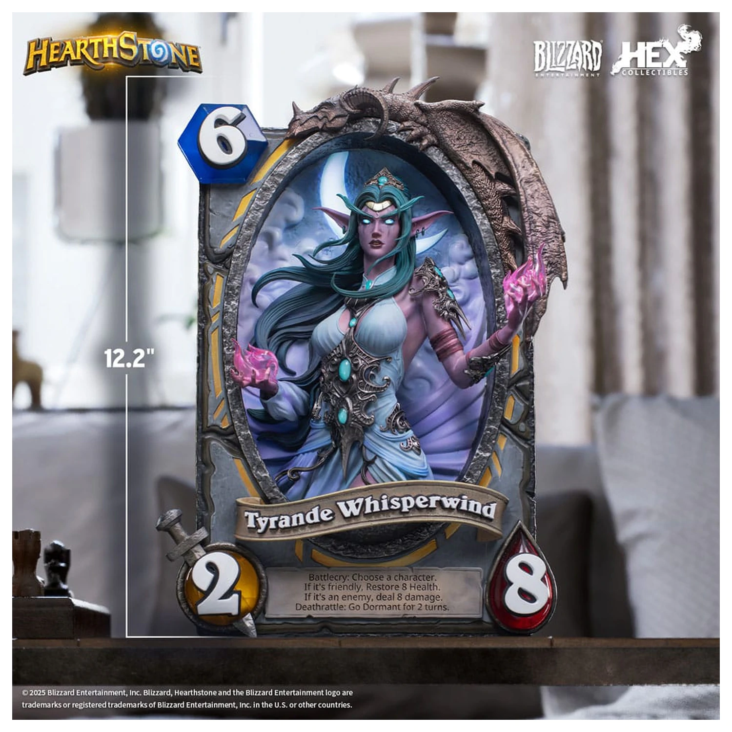 Hearthstone 3D Art Frame Soška Tyrande Whisperwind 31 cm produktová fotografia