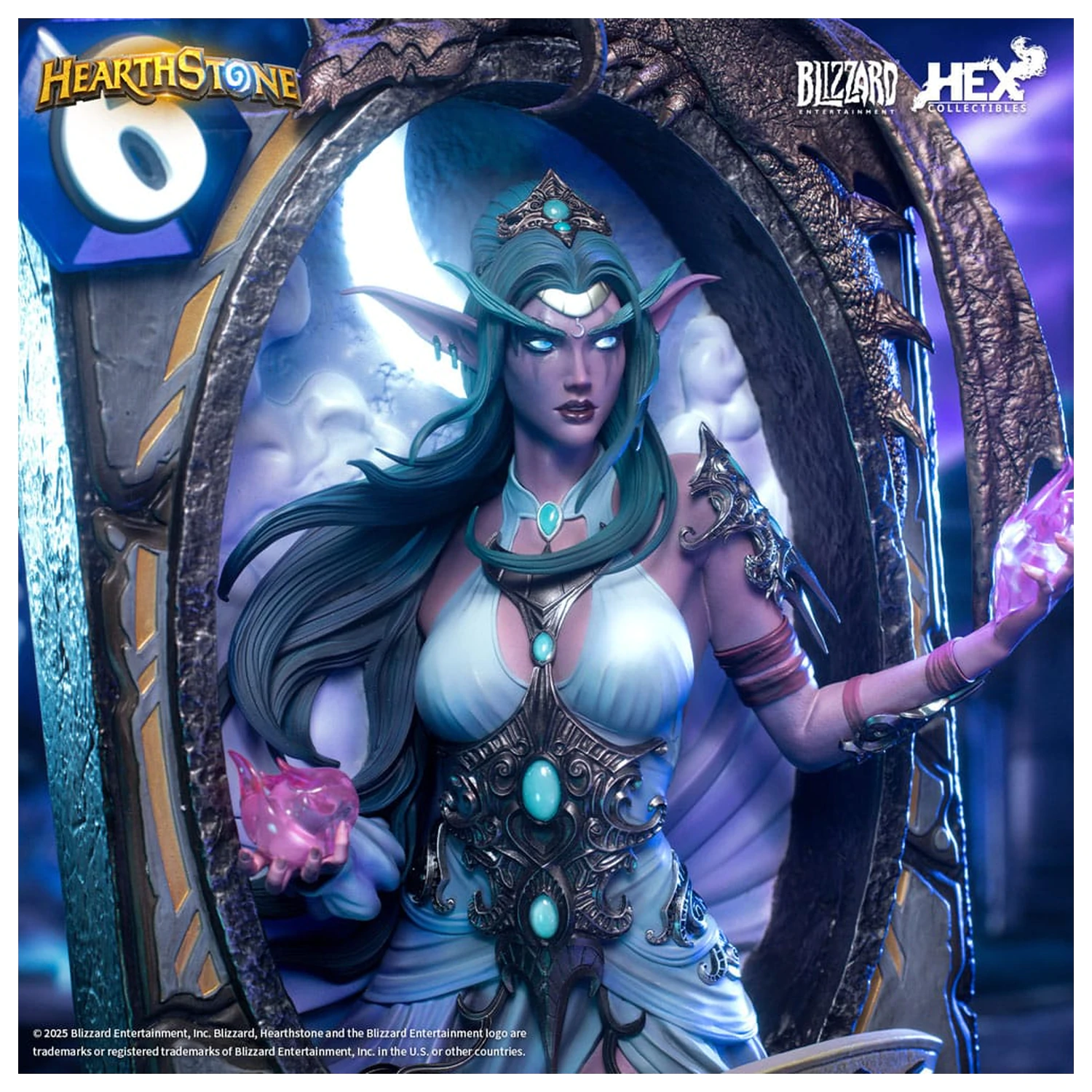 Hearthstone 3D Art Frame Soška Tyrande Whisperwind 31 cm produktová fotografia