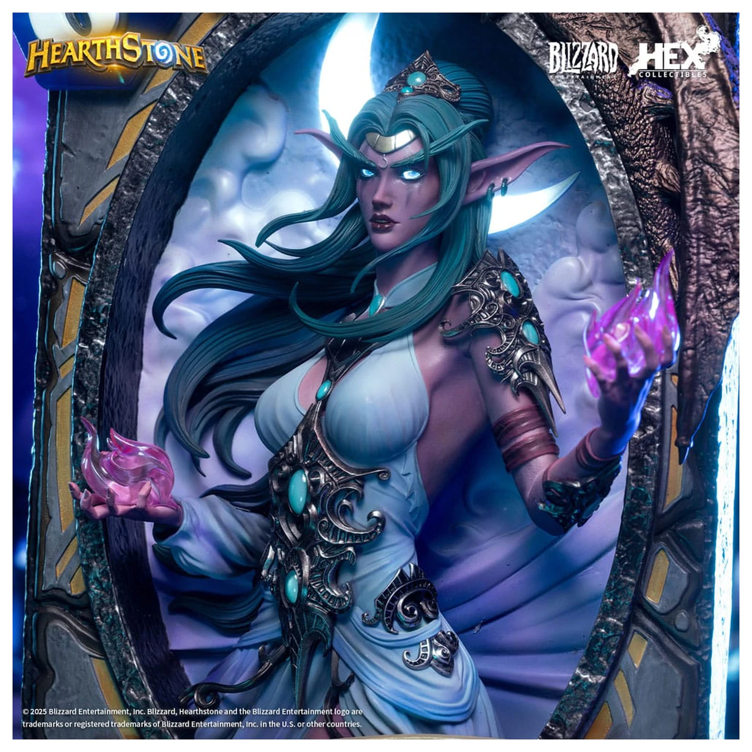 Hearthstone 3D Art Frame Soška Tyrande Whisperwind 31 cm produktová fotografia