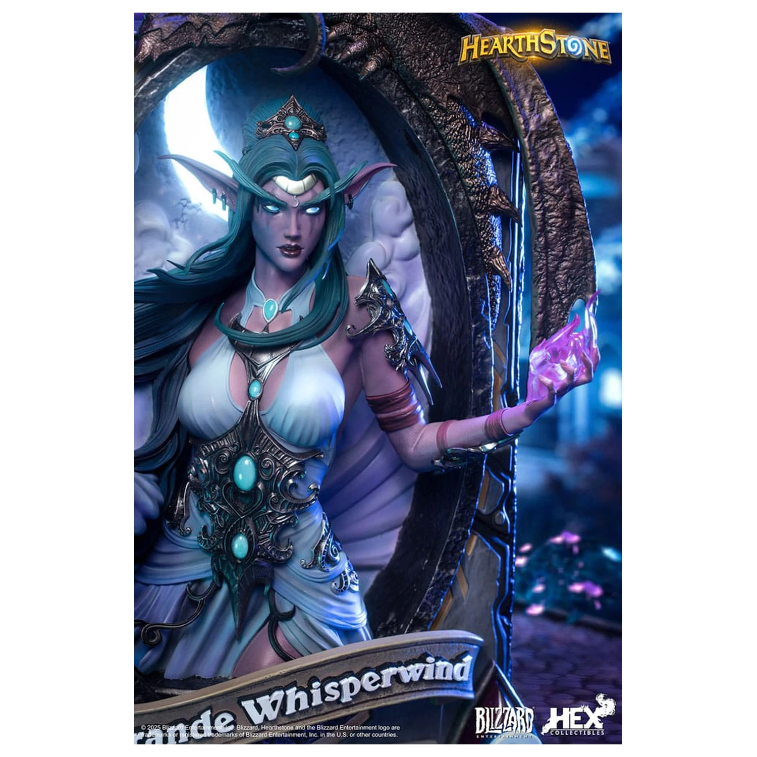 Hearthstone 3D Art Frame Soška Tyrande Whisperwind 31 cm produktová fotografia