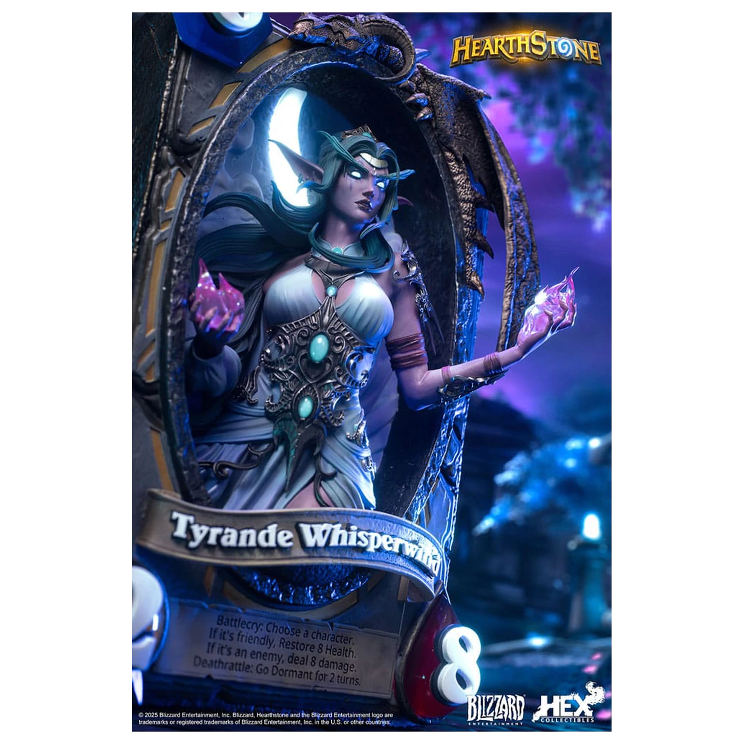 Hearthstone 3D Art Frame Soška Tyrande Whisperwind 31 cm produktová fotografia