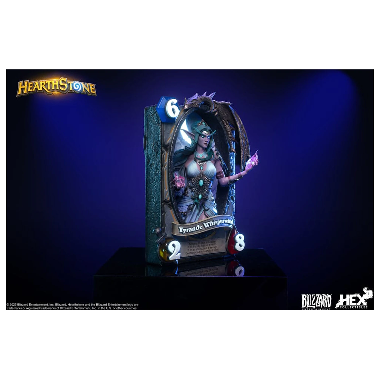Hearthstone 3D Art Frame Soška Tyrande Whisperwind 31 cm produktová fotografia