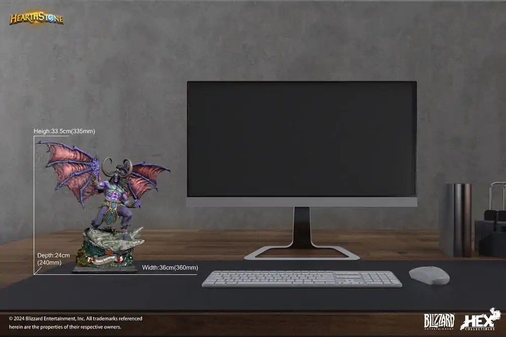 Hearthstone Socha Illidan Stormrage 33 cm produktová fotografia