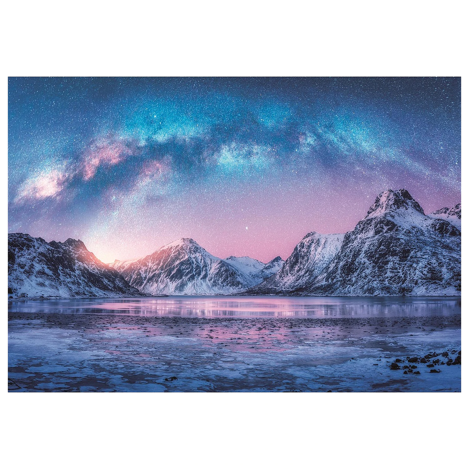 Hegyvidék Light Blue 500-dielne puzzle Peace produktová fotografia