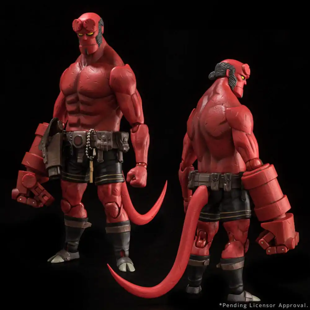 Hellboy akčná figúrka 1/12 Hellboy 30. výročná edícia 19 cm termékfotó