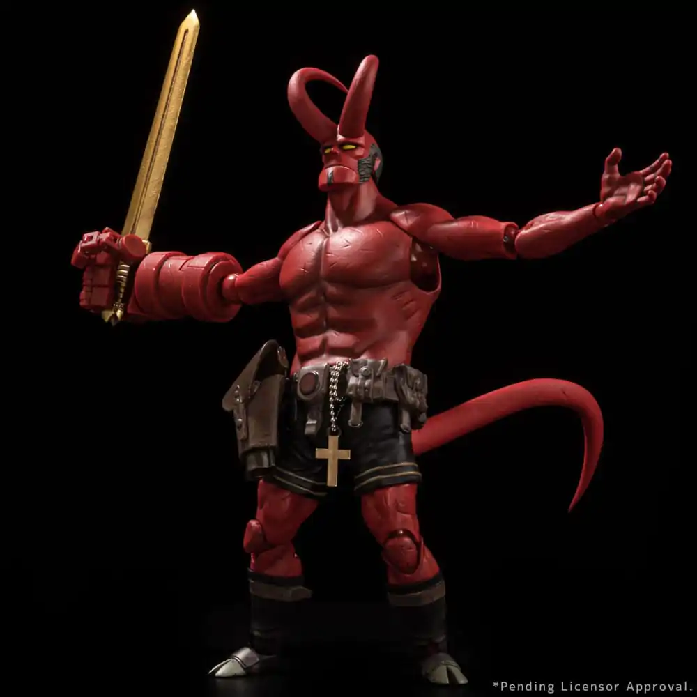 Hellboy akčná figúrka 1/12 Hellboy 30. výročná edícia 19 cm termékfotó