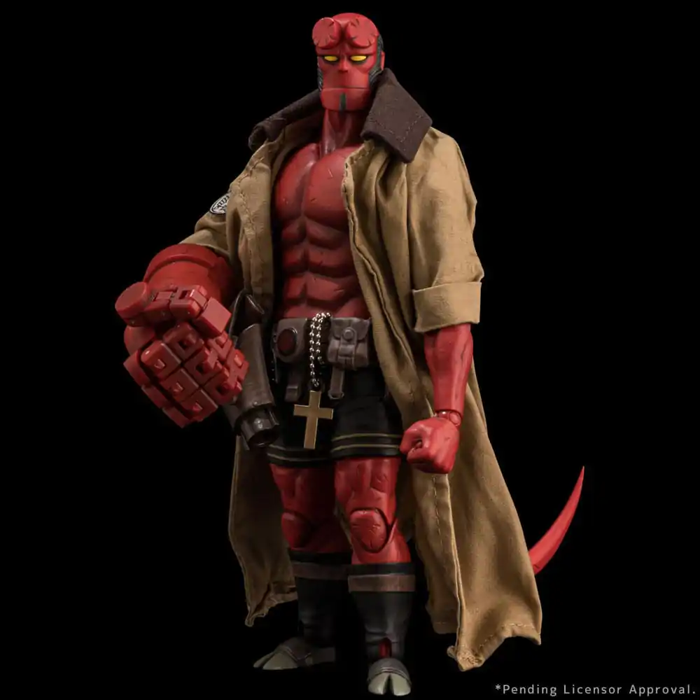 Hellboy akčná figúrka 1/12 Hellboy 30. výročná edícia 19 cm termékfotó