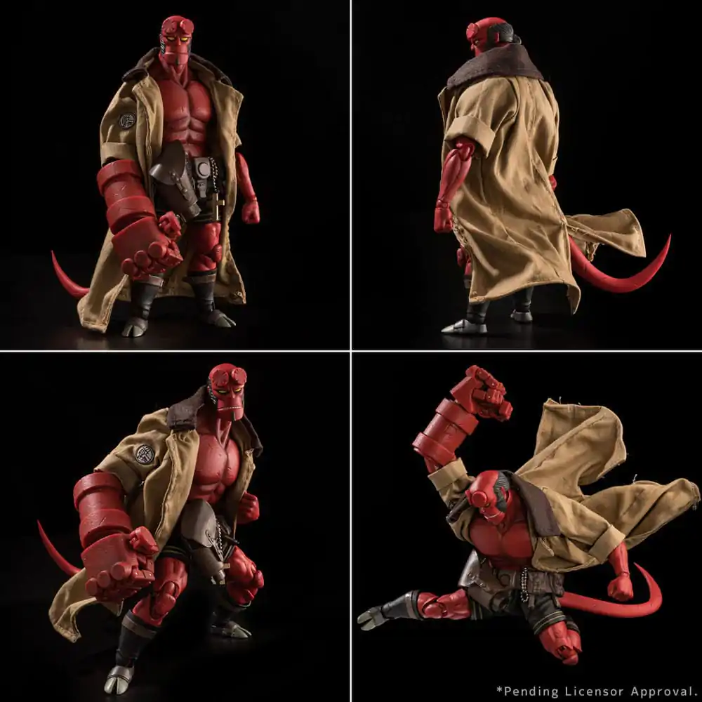 Hellboy akčná figúrka 1/12 Hellboy 30. výročná edícia 19 cm termékfotó