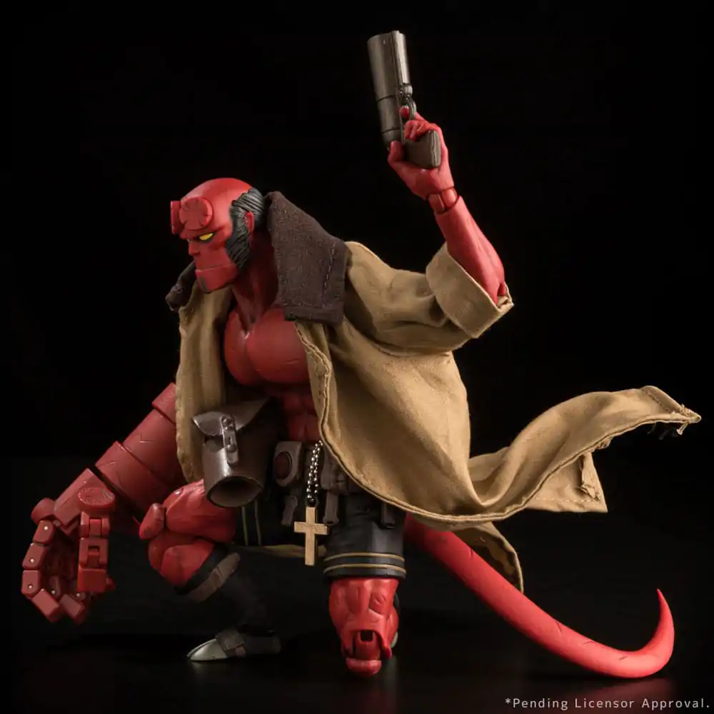 Hellboy akčná figúrka 1/12 Hellboy 30. výročná edícia 19 cm termékfotó