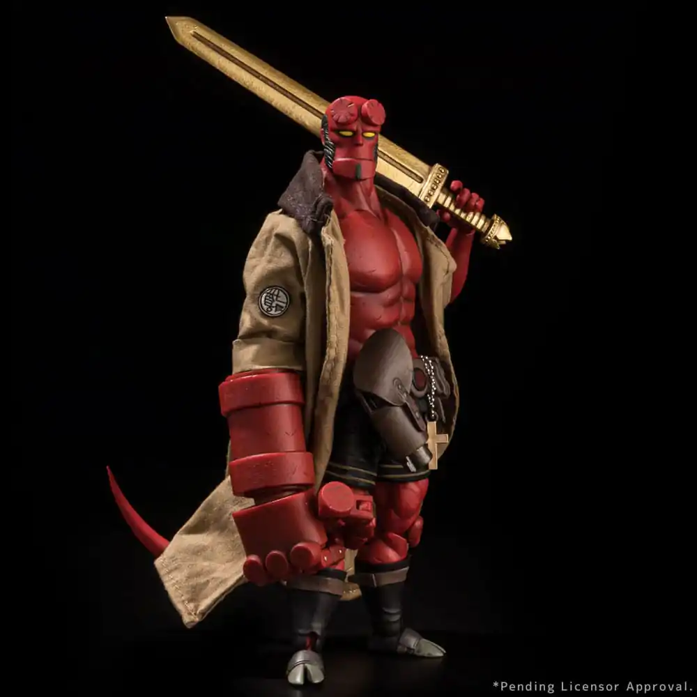 Hellboy akčná figúrka 1/12 Hellboy 30. výročná edícia 19 cm termékfotó