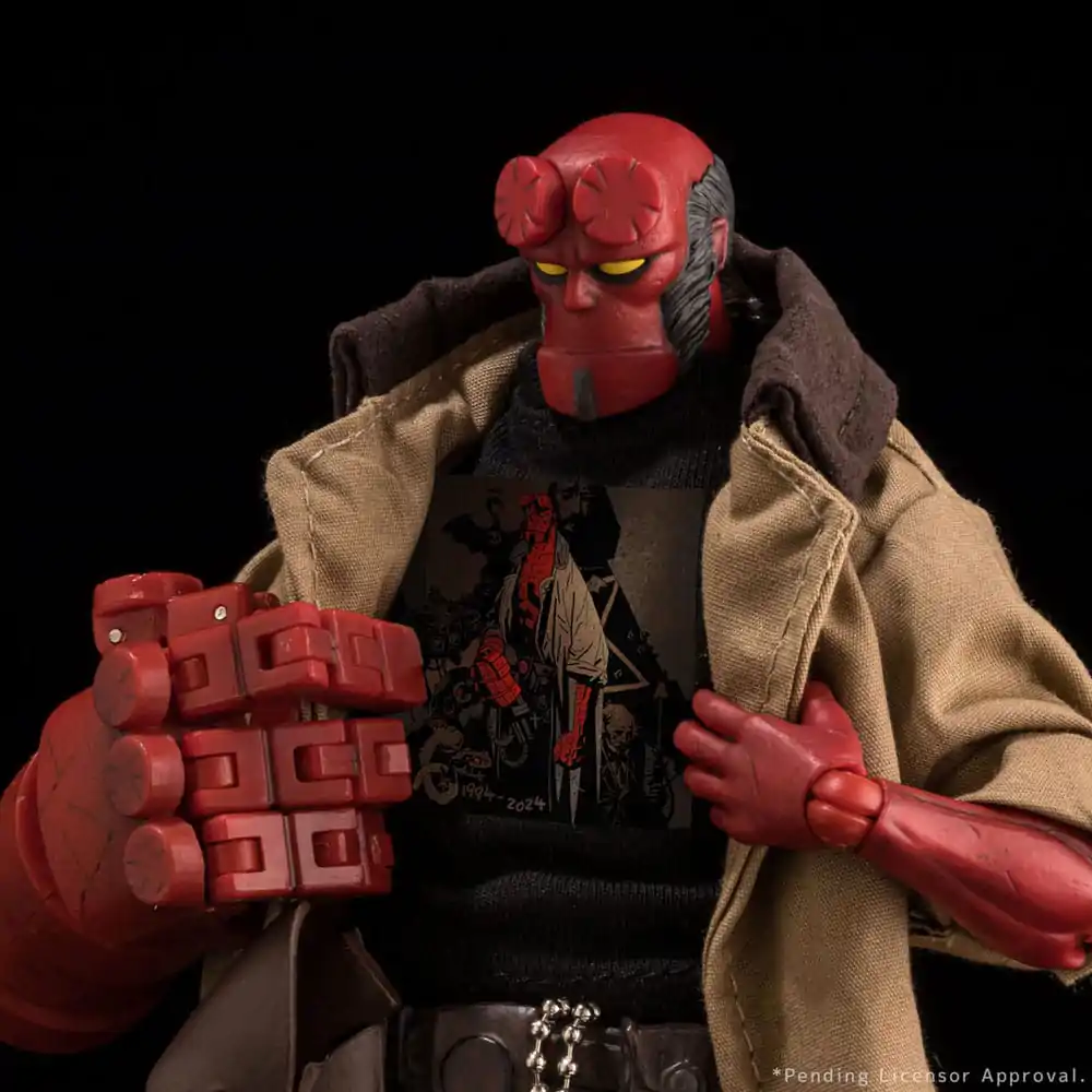 Hellboy akčná figúrka 1/12 Hellboy 30. výročná edícia 19 cm termékfotó