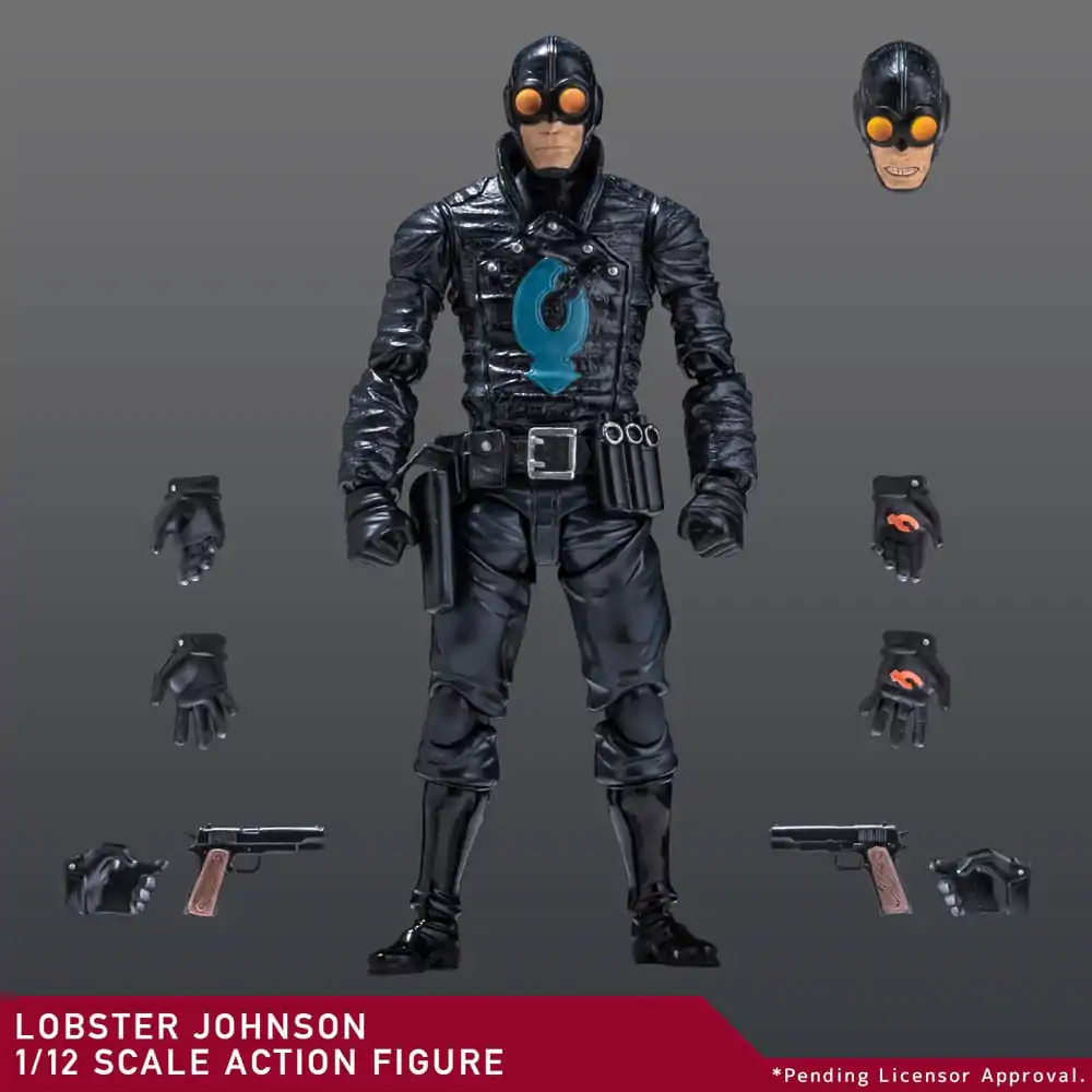 Hellboy akčná figúrka 1/12 Lobster Johnson 17 cm termékfotó