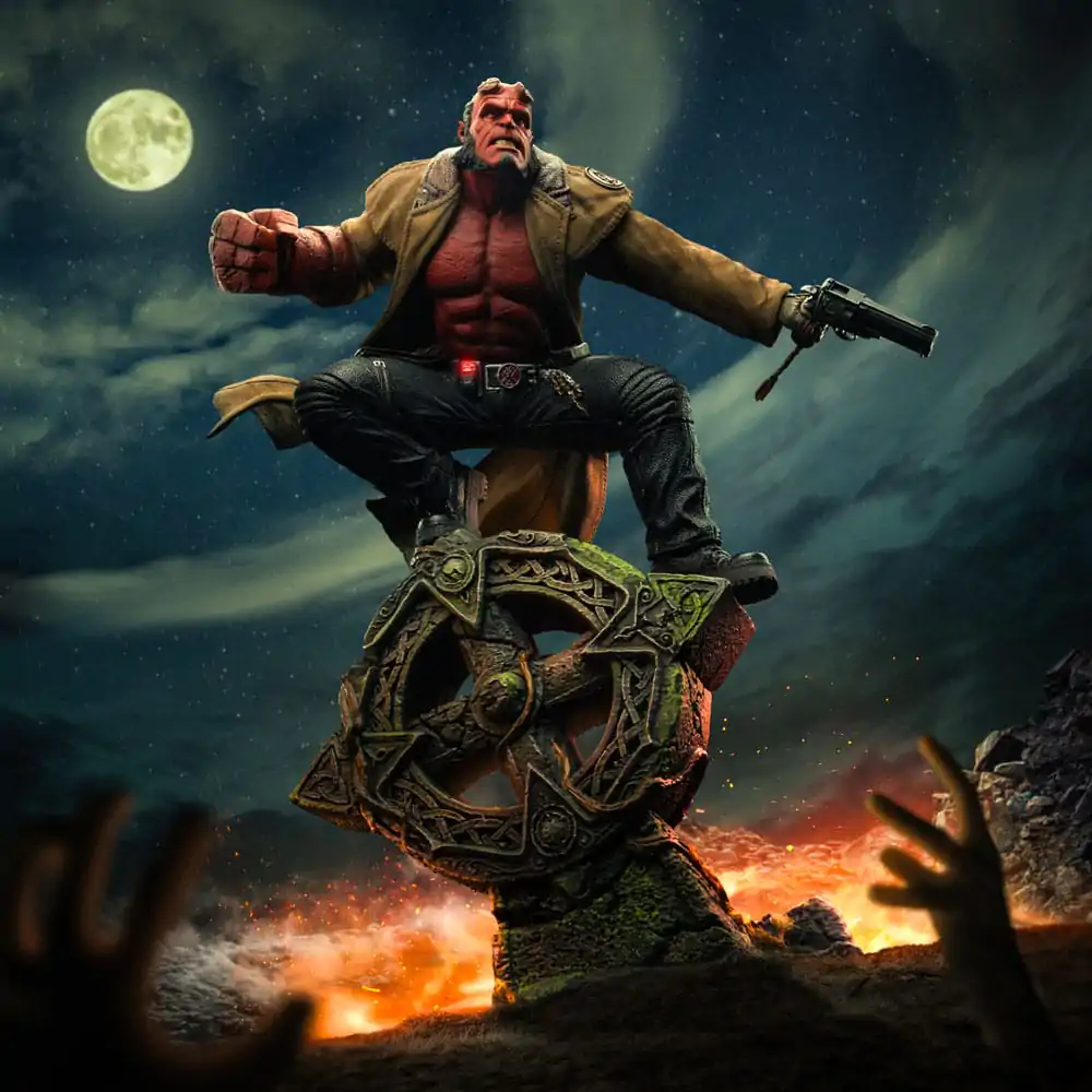 Hellboy 2 BDS Art Scale socha 1/10 Hellboy 34 cm termékfotó