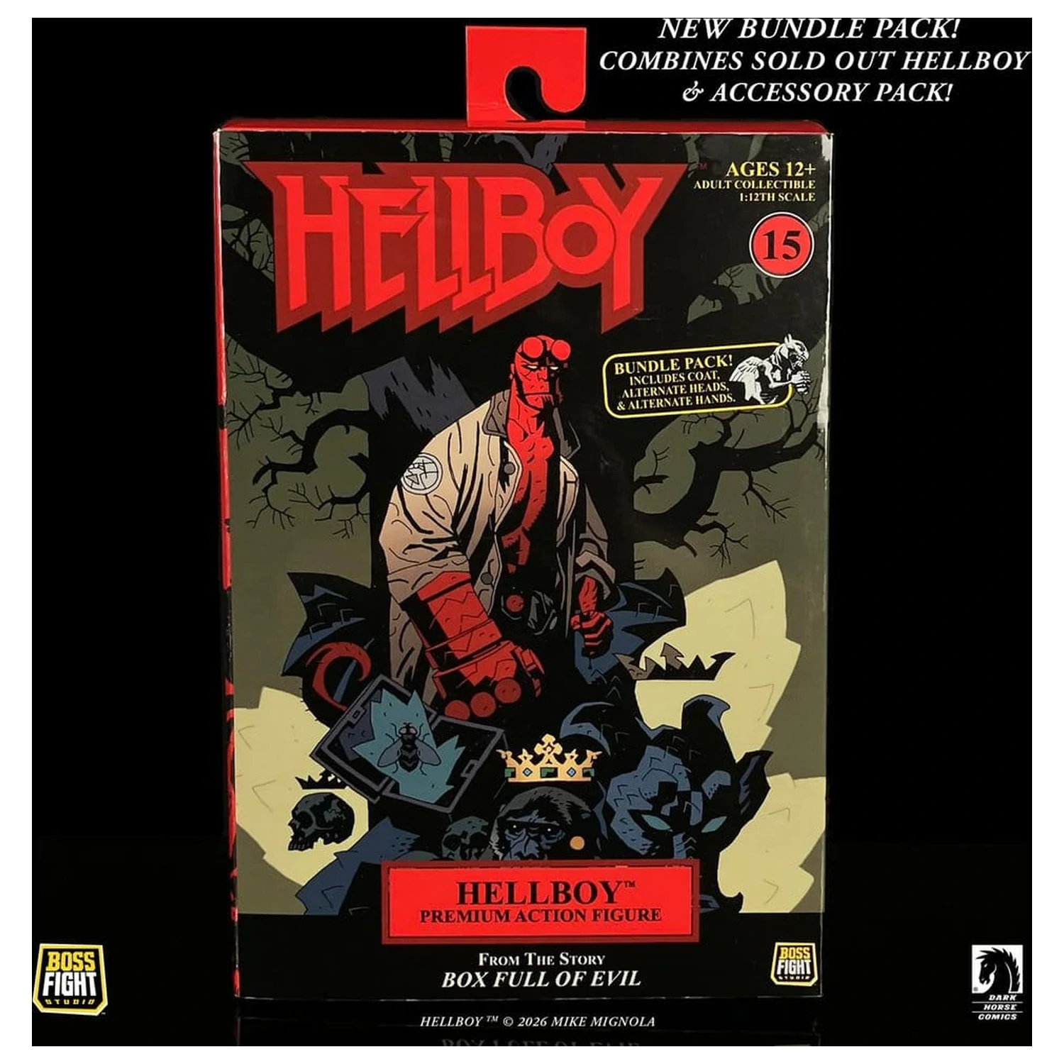 Hellboy Akčná figúrka Mierka 1/12 Výhodné balenie produktová fotografia