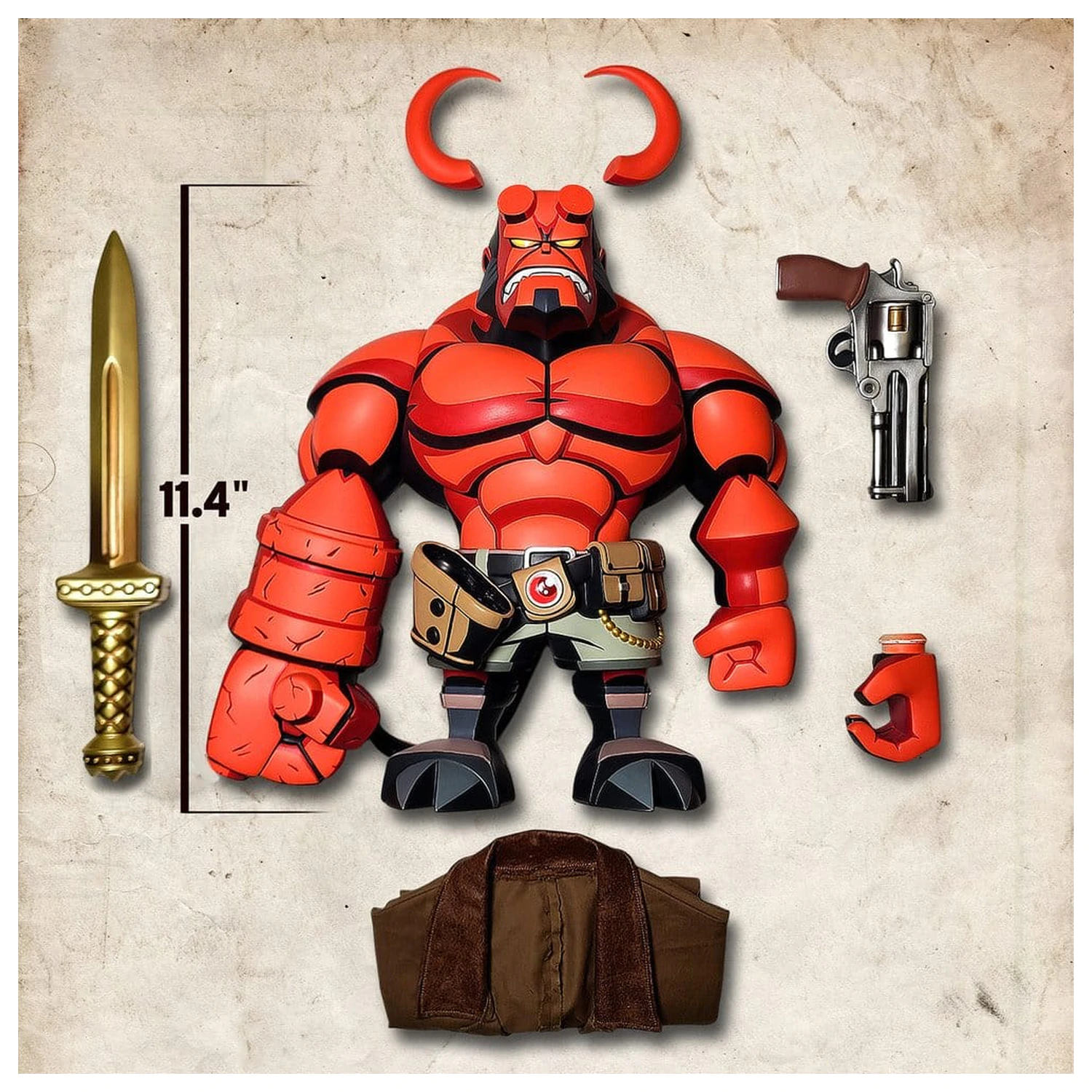 Hellboy Bulkyz Vinylová figúrka 29 cm produktová fotografia