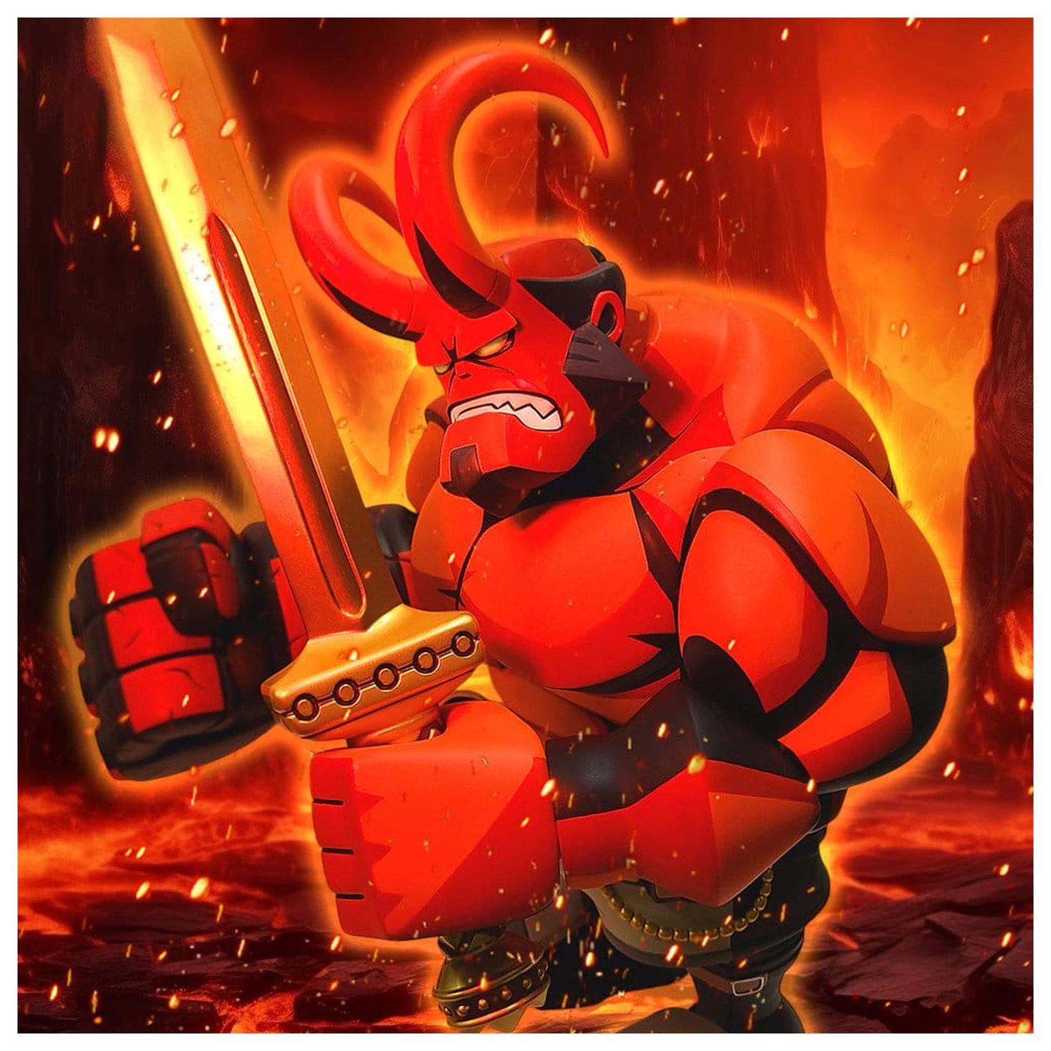 Hellboy Bulkyz Vinylová figúrka 29 cm produktová fotografia