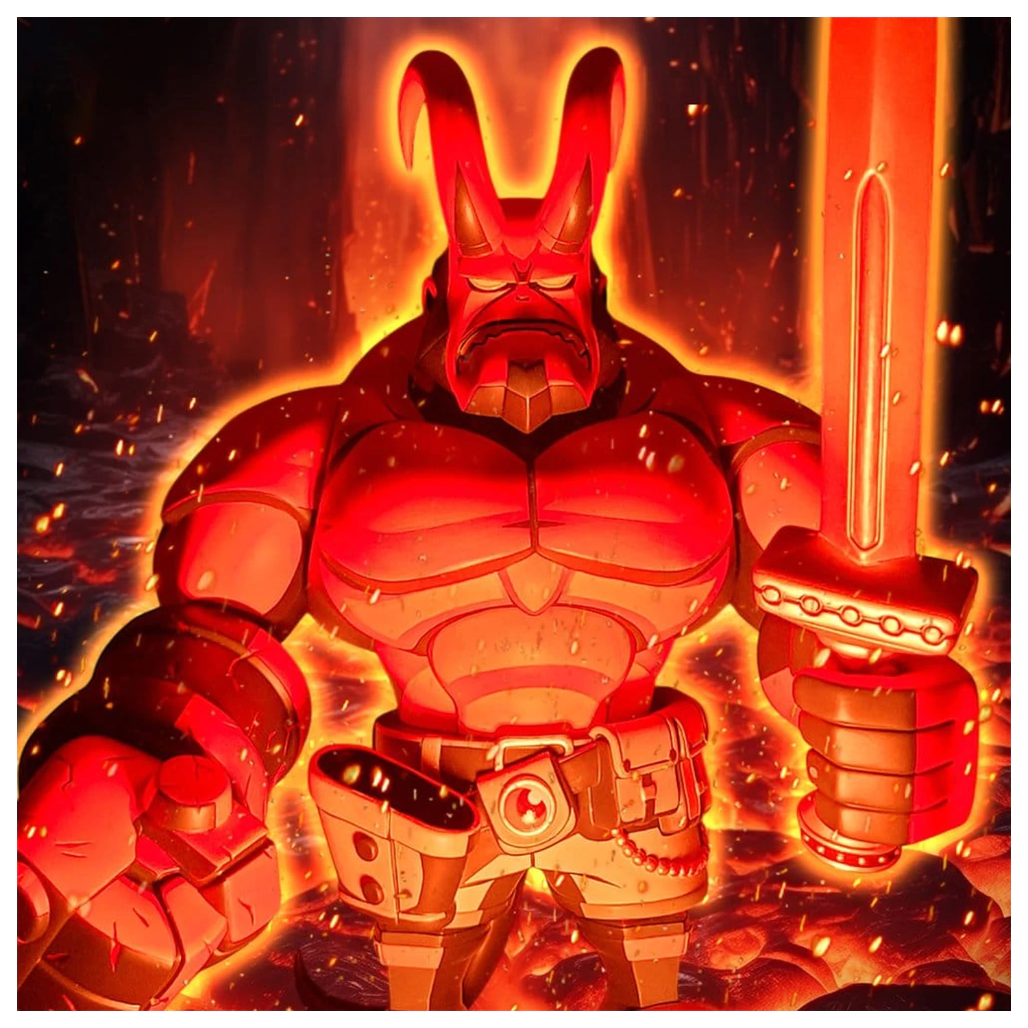 Hellboy Bulkyz Vinylová figúrka 29 cm produktová fotografia