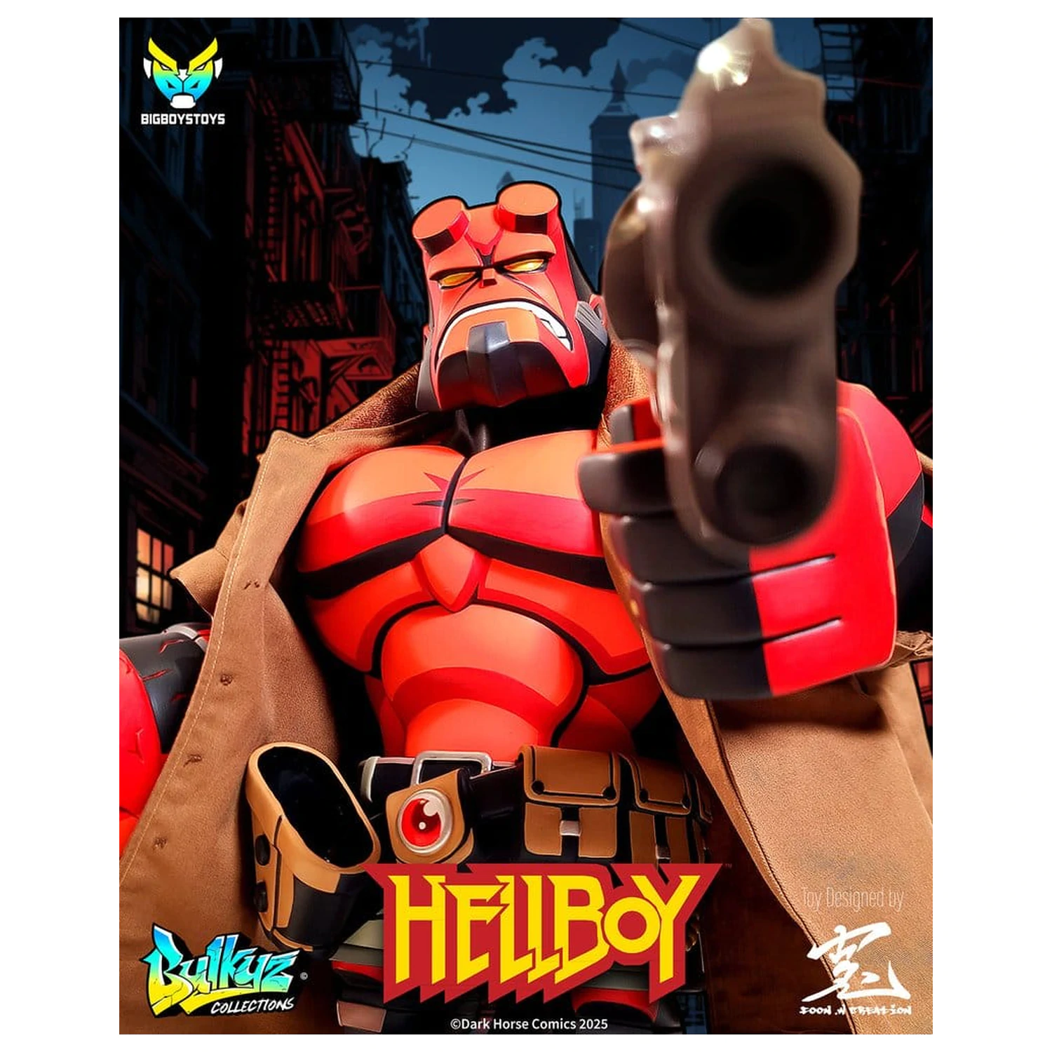 Hellboy Bulkyz Vinylová figúrka 29 cm produktová fotografia