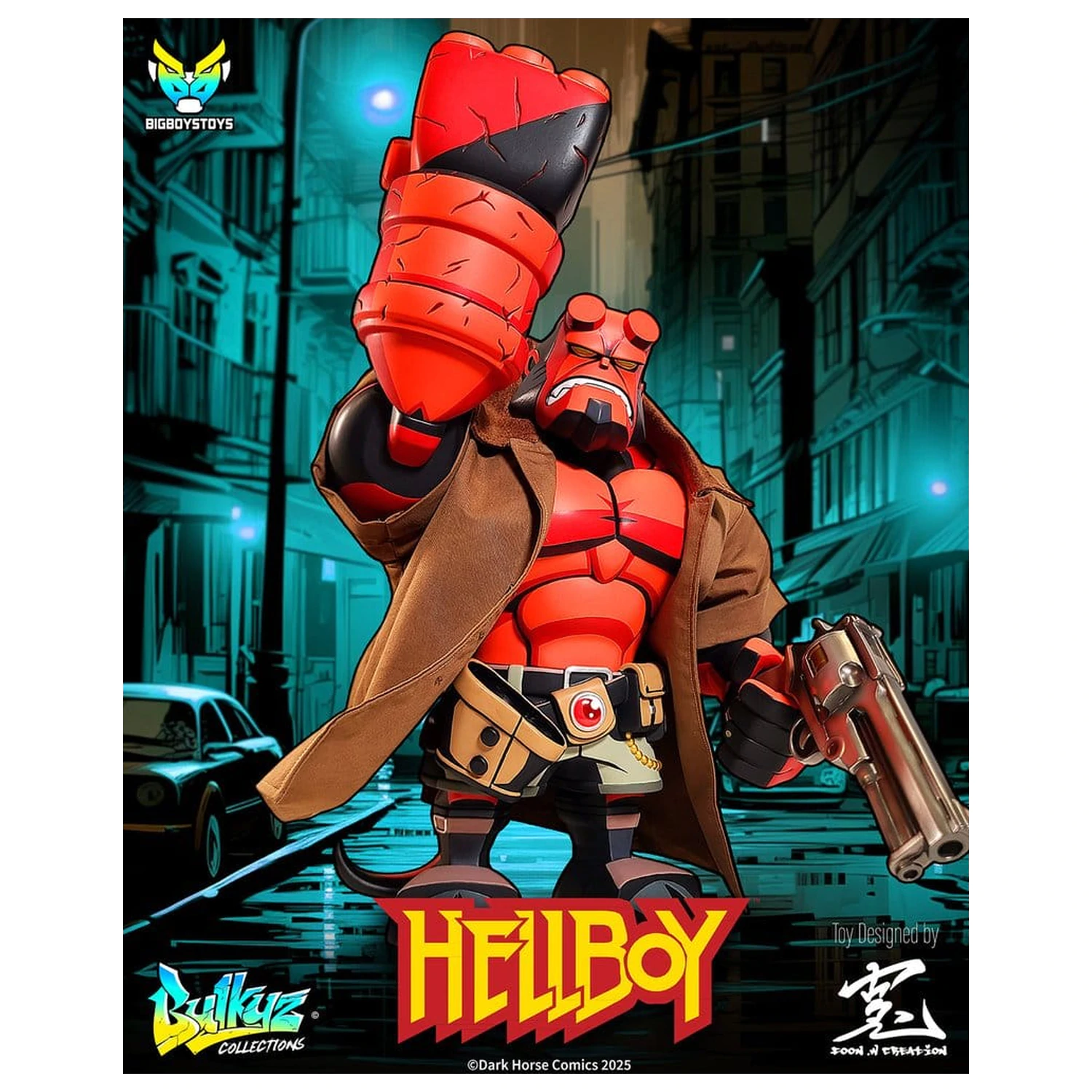 Hellboy Bulkyz Vinylová figúrka 29 cm produktová fotografia