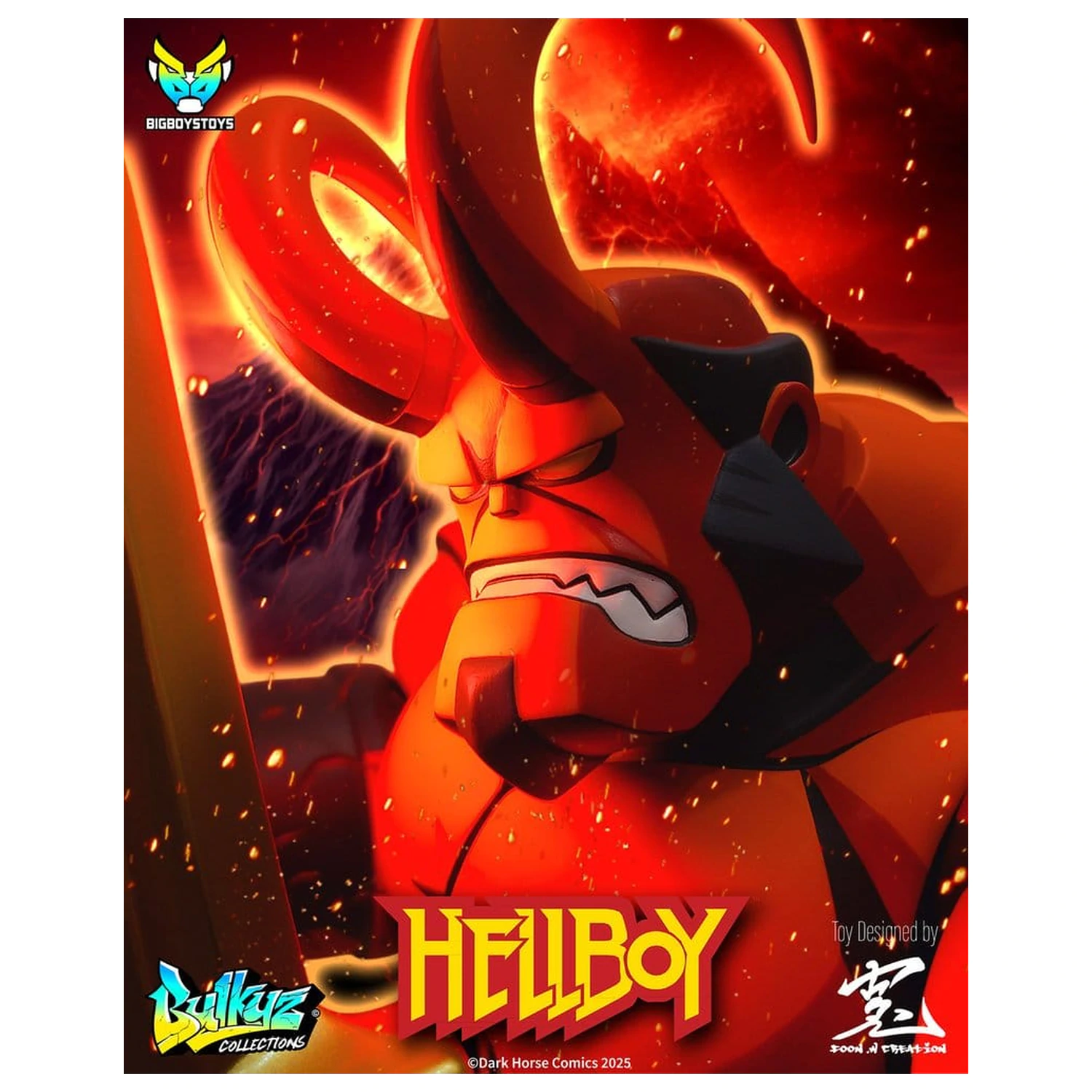 Hellboy Bulkyz Vinylová figúrka 29 cm produktová fotografia