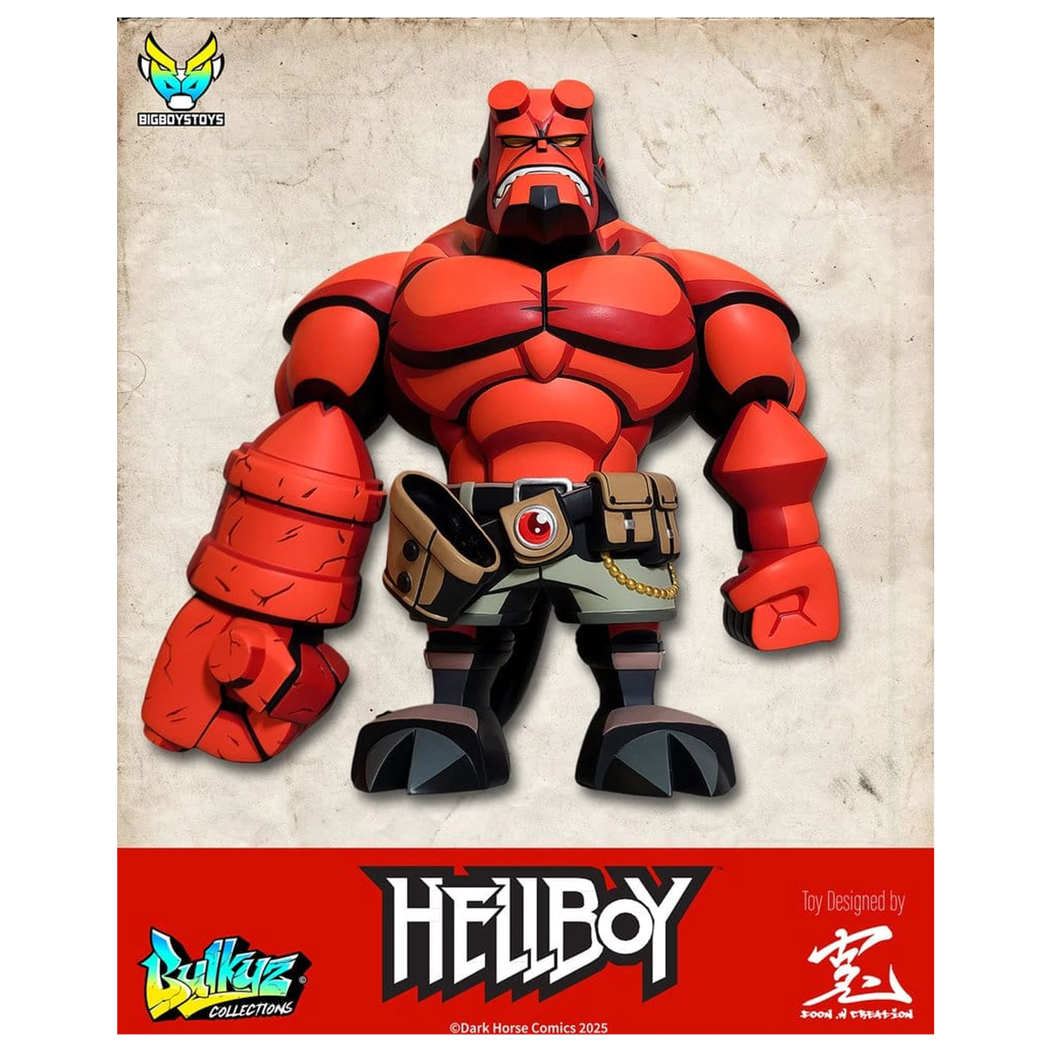 Hellboy Bulkyz Vinylová figúrka 29 cm produktová fotografia
