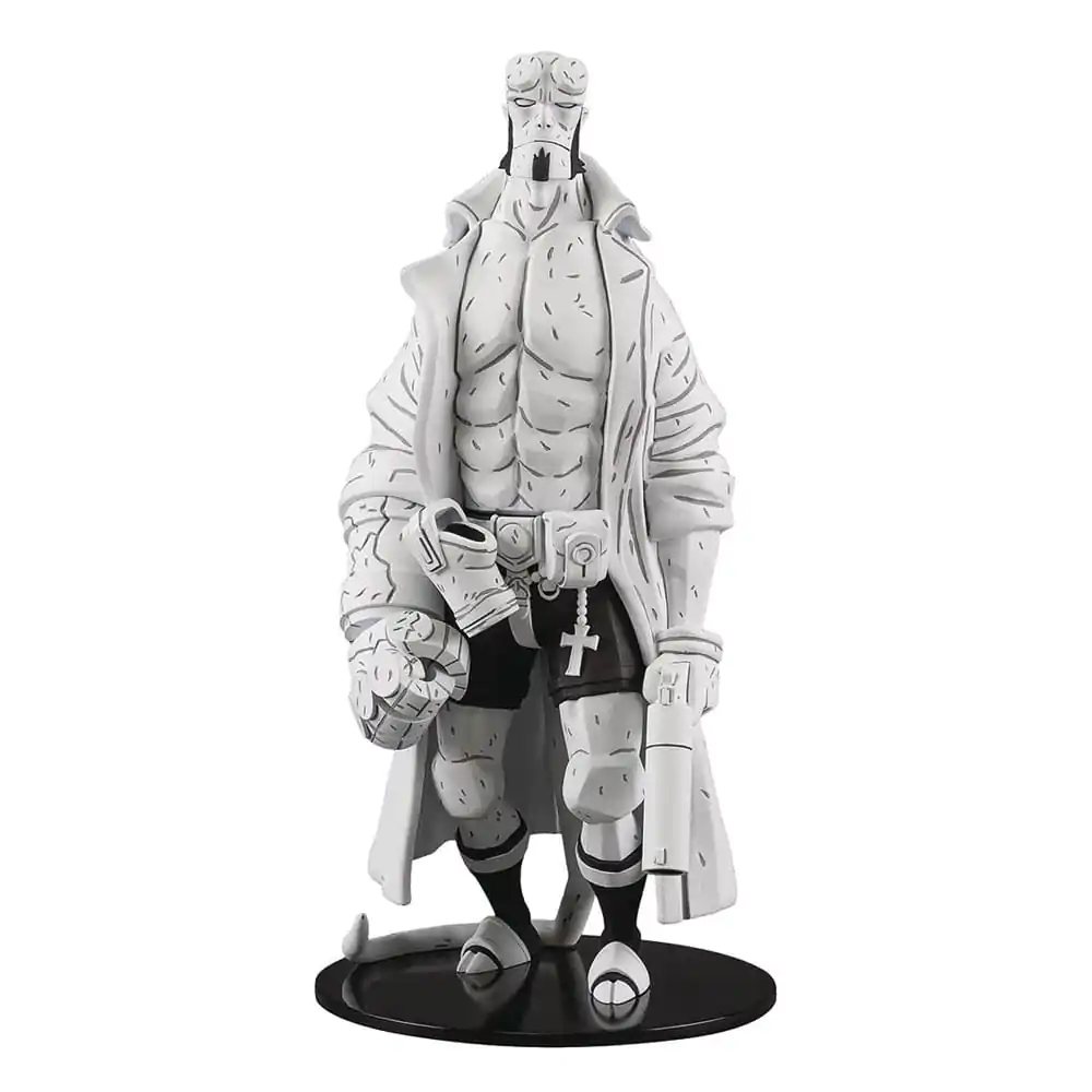 Hellboy vinylová figúrka 30 výročia čiernobiela varianta Preview Exclusive 32 cm termékfotó