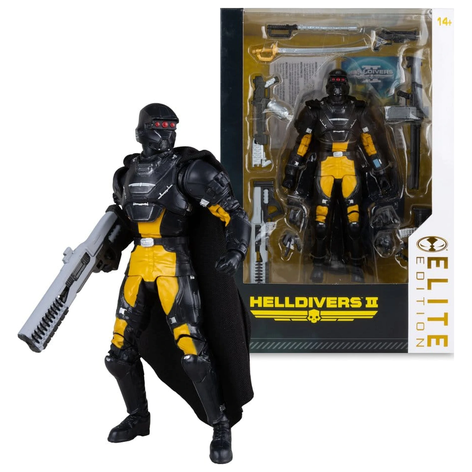 Helldivers 2 Elite Edition akčná figúrka SA-04 Combat Technician 18 cm produktová fotografia
