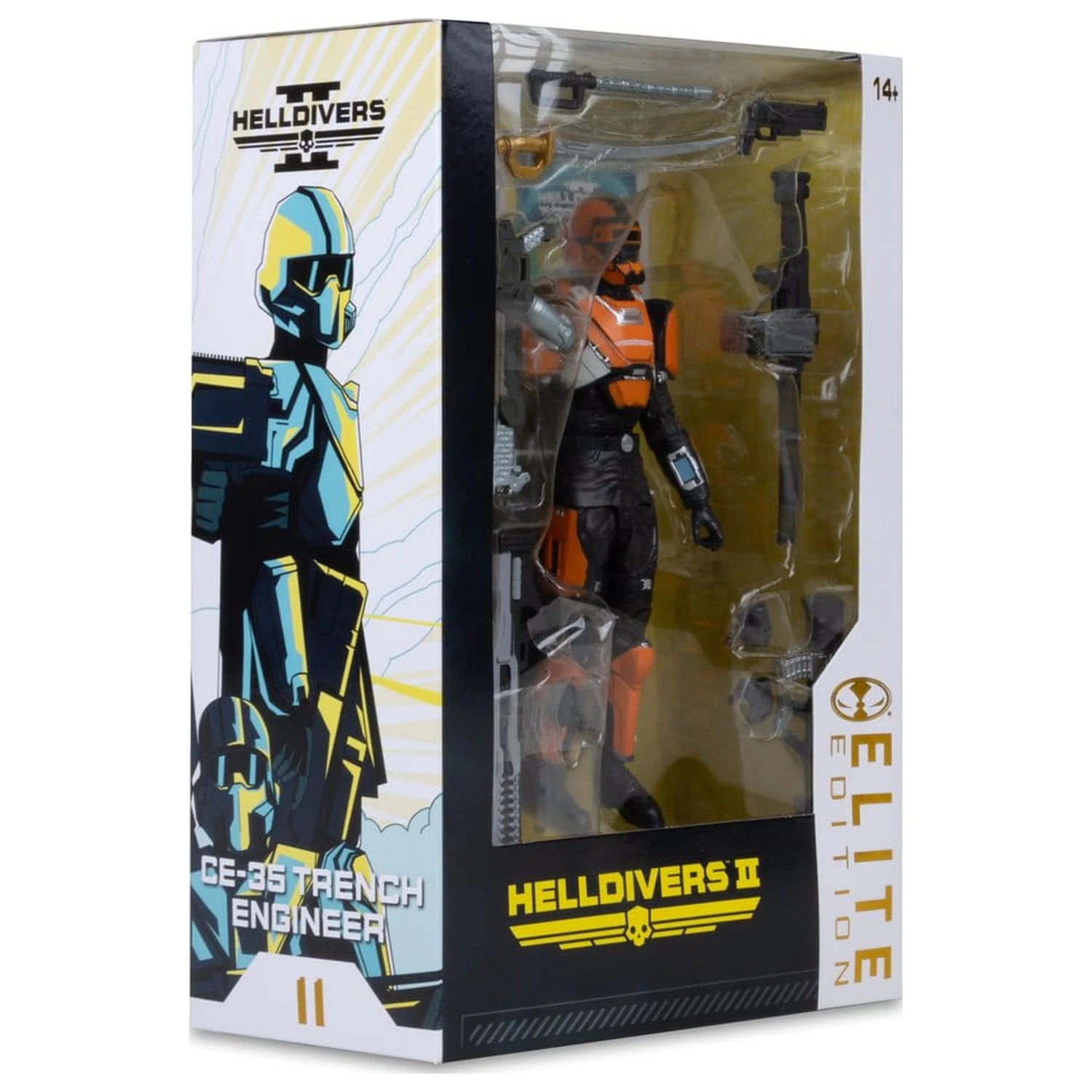 Helldivers 2 McFarlane Elite Edition Akčná figúrka CE-25 Trench Engineer (Deluxe) 18 cm produktová fotografia