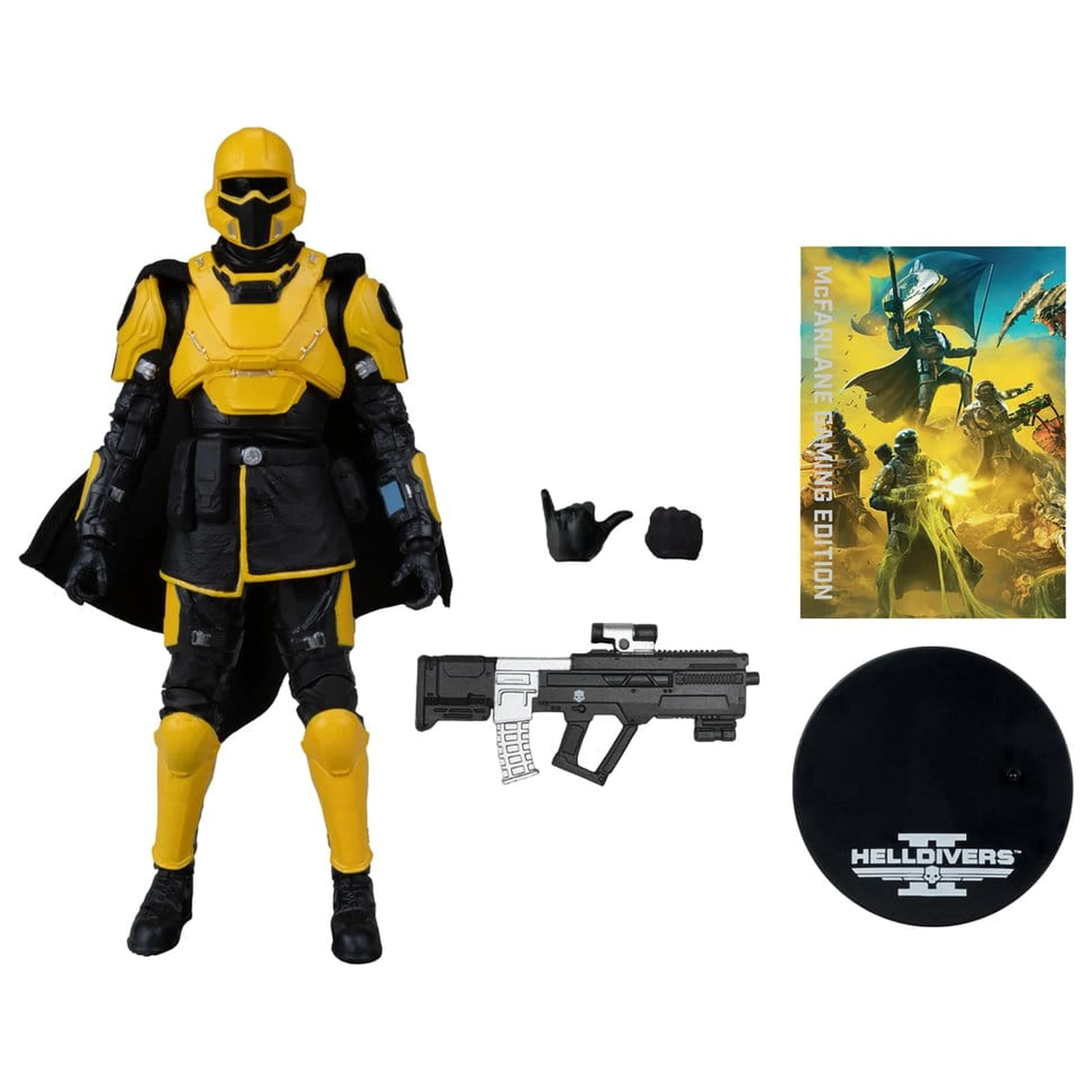 Helldivers II McFarlane Gaming Edition akčná figúrka T4-40 Gold Eagle 18 cm produktová fotografia