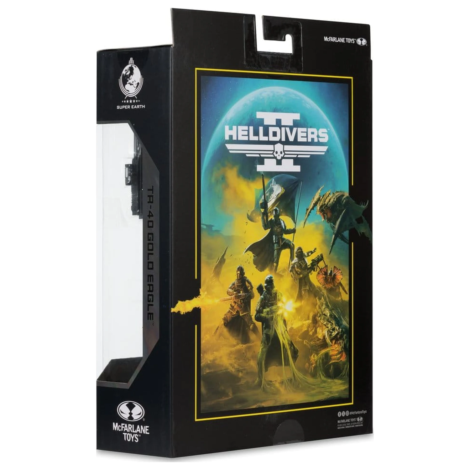 Helldivers II McFarlane Gaming Edition akčná figúrka T4-40 Gold Eagle 18 cm produktová fotografia