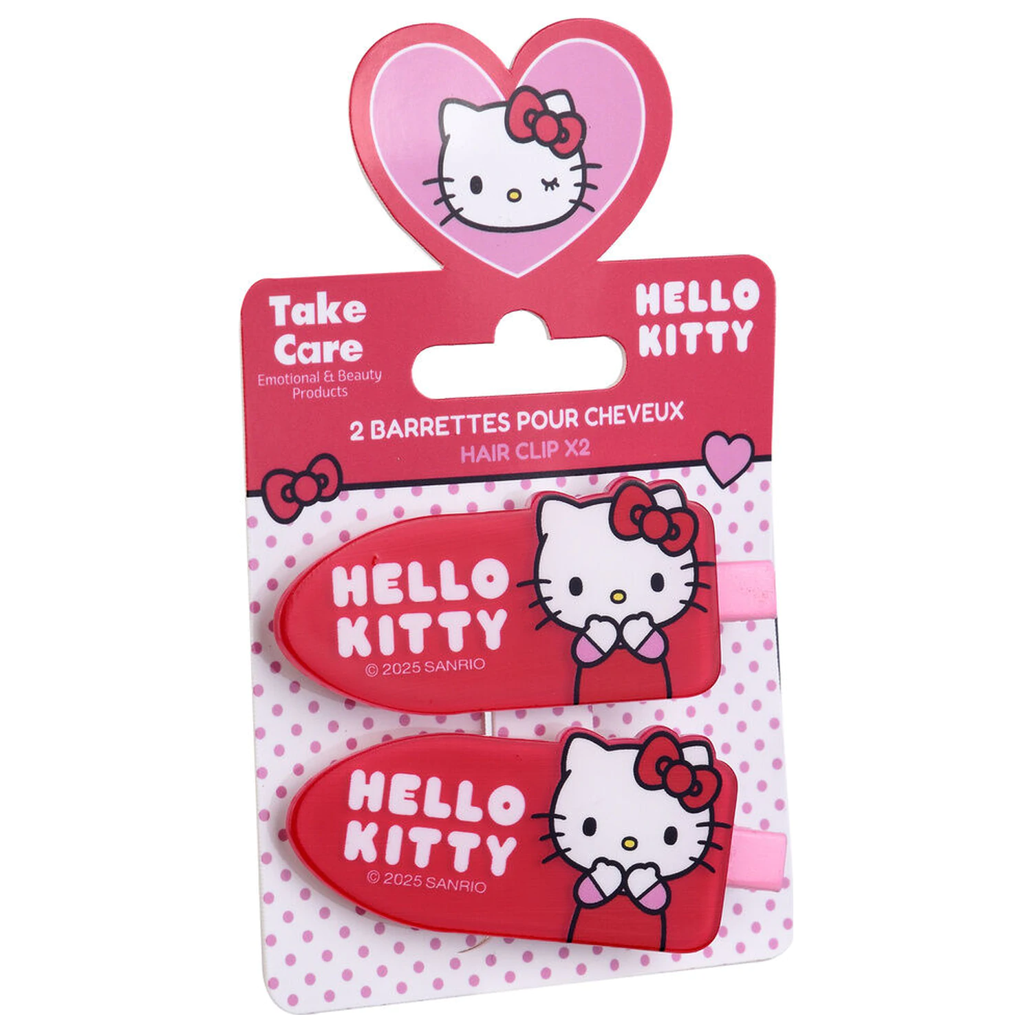 Hello Kitty balenie 2 sponiek do vlasov produktová fotografia