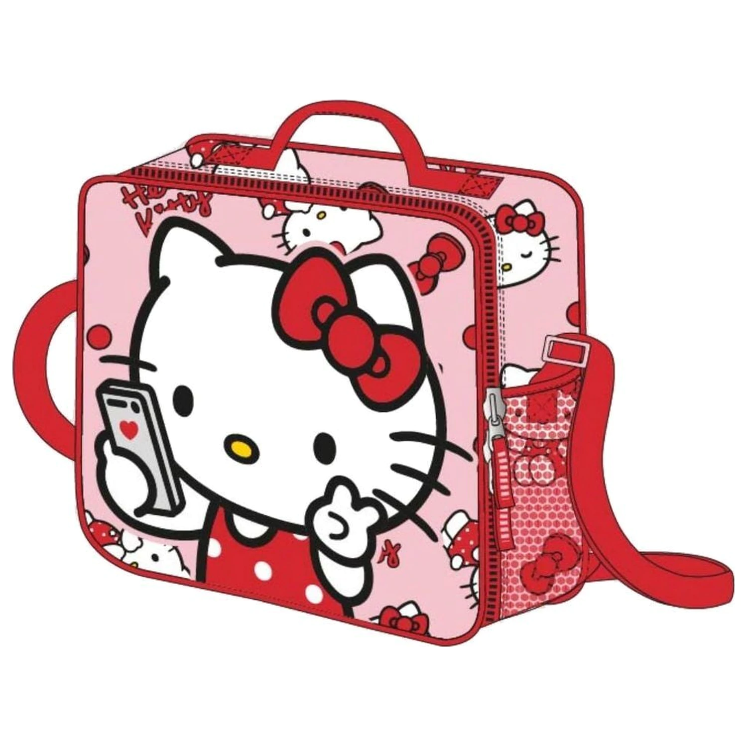 Hello Kitty 3D taška na obed produktová fotografia