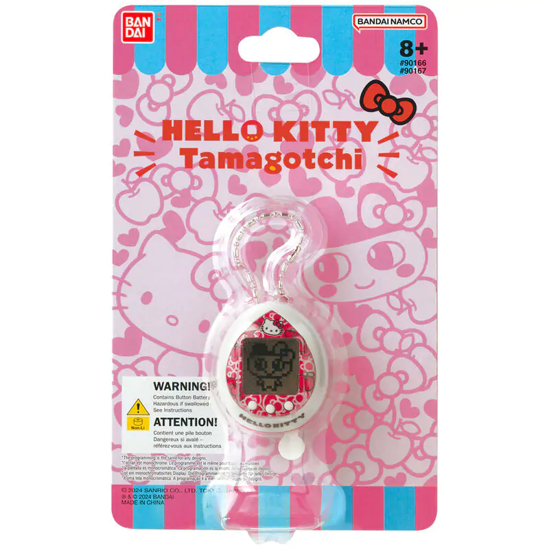 Hello Kitty 50th Anniversary cherry Tamagotchi figúrka termékfotó