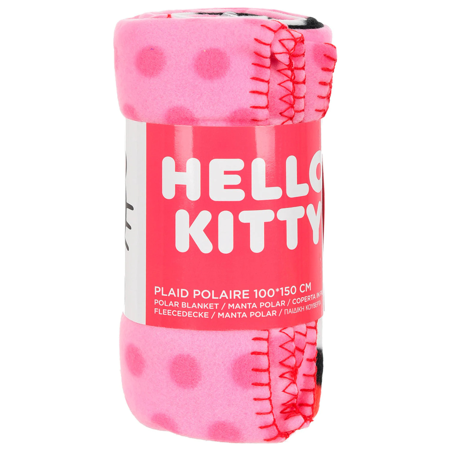 Hello Kitty Rozkošná flísová deka produktová fotografia