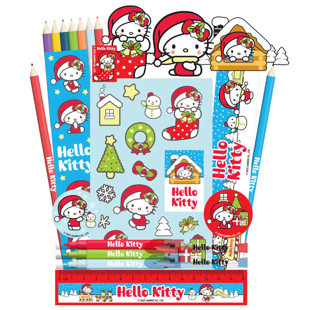 Hello Kitty adventný kalendár produktová fotografia