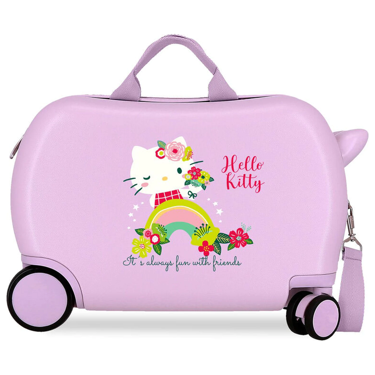 Hello Kitty Always Fun With Friends ABS cestovný kufor 45 cm produktová fotografia