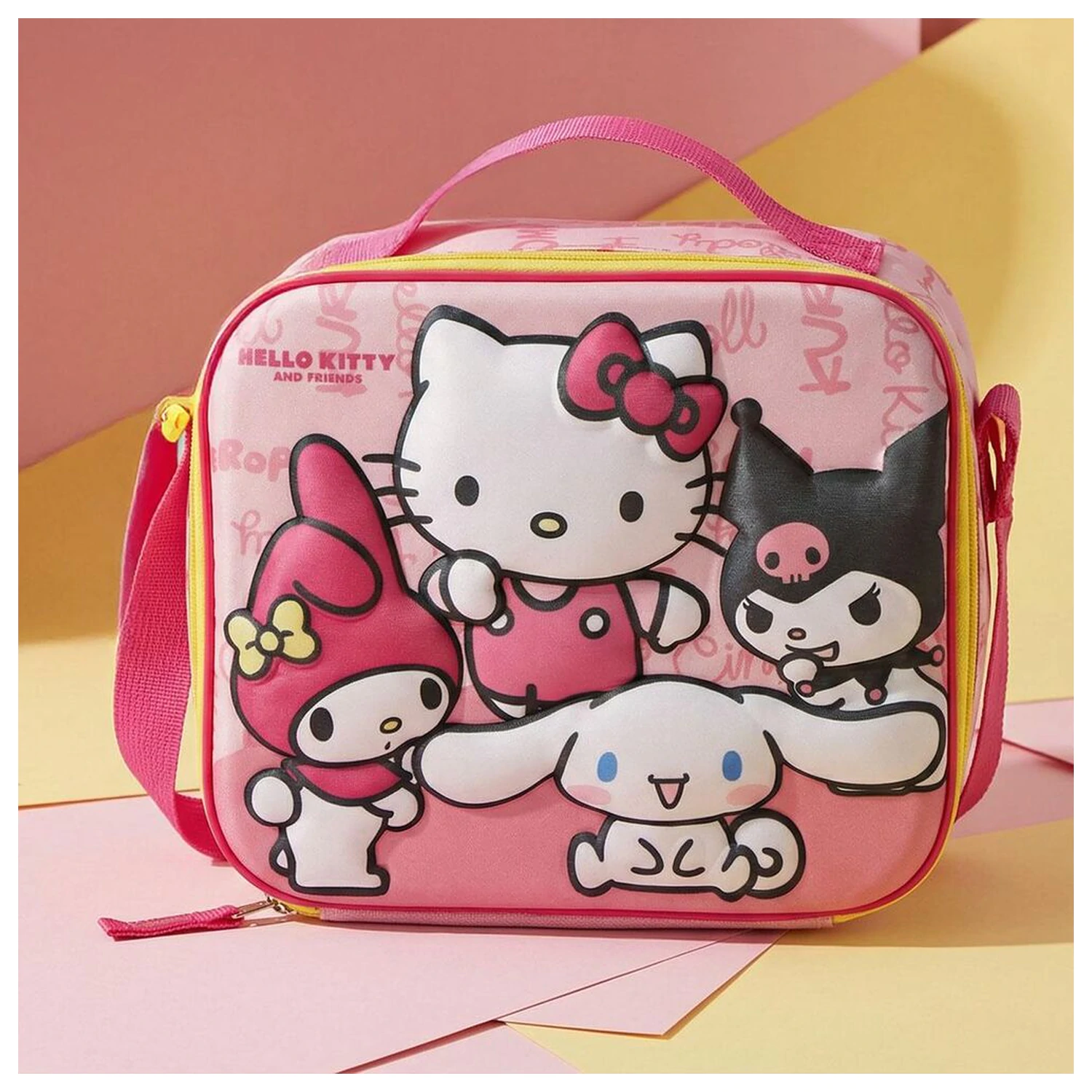 Hello Kitty and Friends 3D taška na obed produktová fotografia
