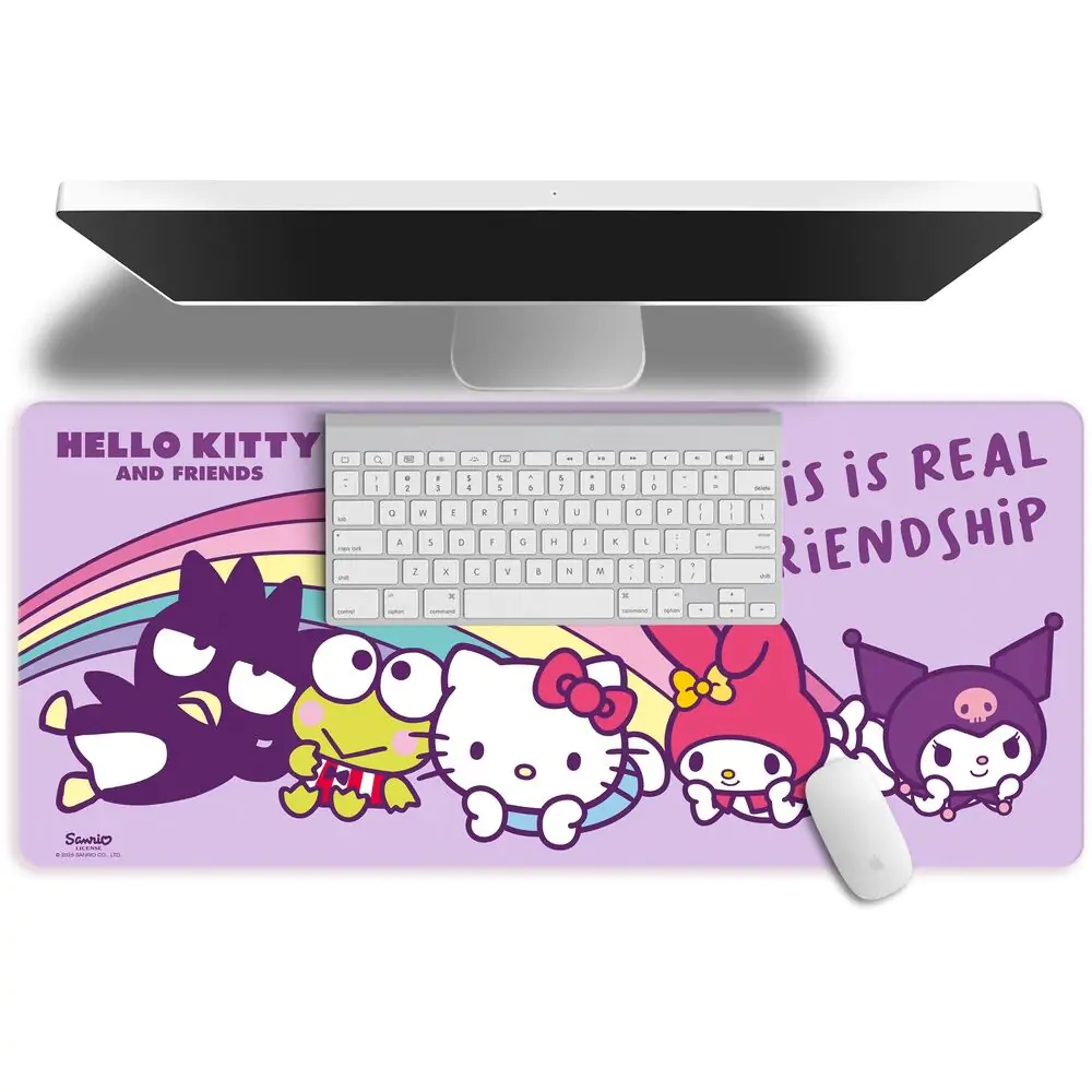 Hello Kitty and Friends gaming podložka na stôl produktová fotografia