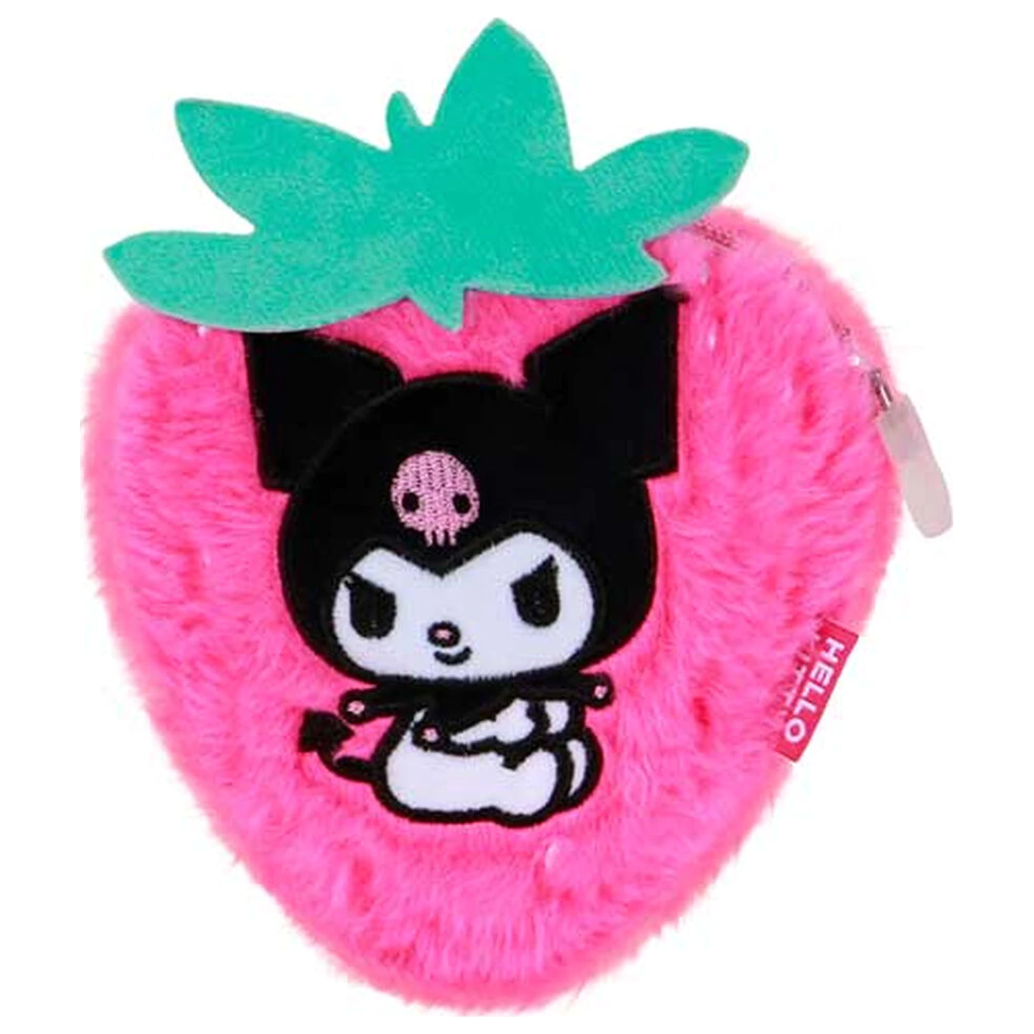 Hello Kitty and Friends Kuromi jahodová peňaženka produktová fotografia