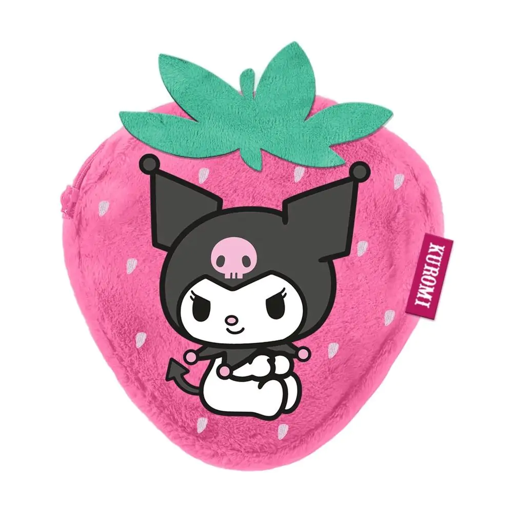 Hello Kitty and Friends Kuromi jahodová peňaženka produktová fotografia