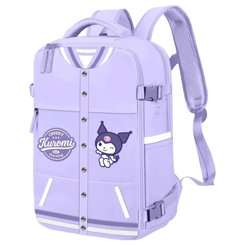 Hello Kitty and Friends Kuromi Varsity batoh 40 cm produktová fotografia