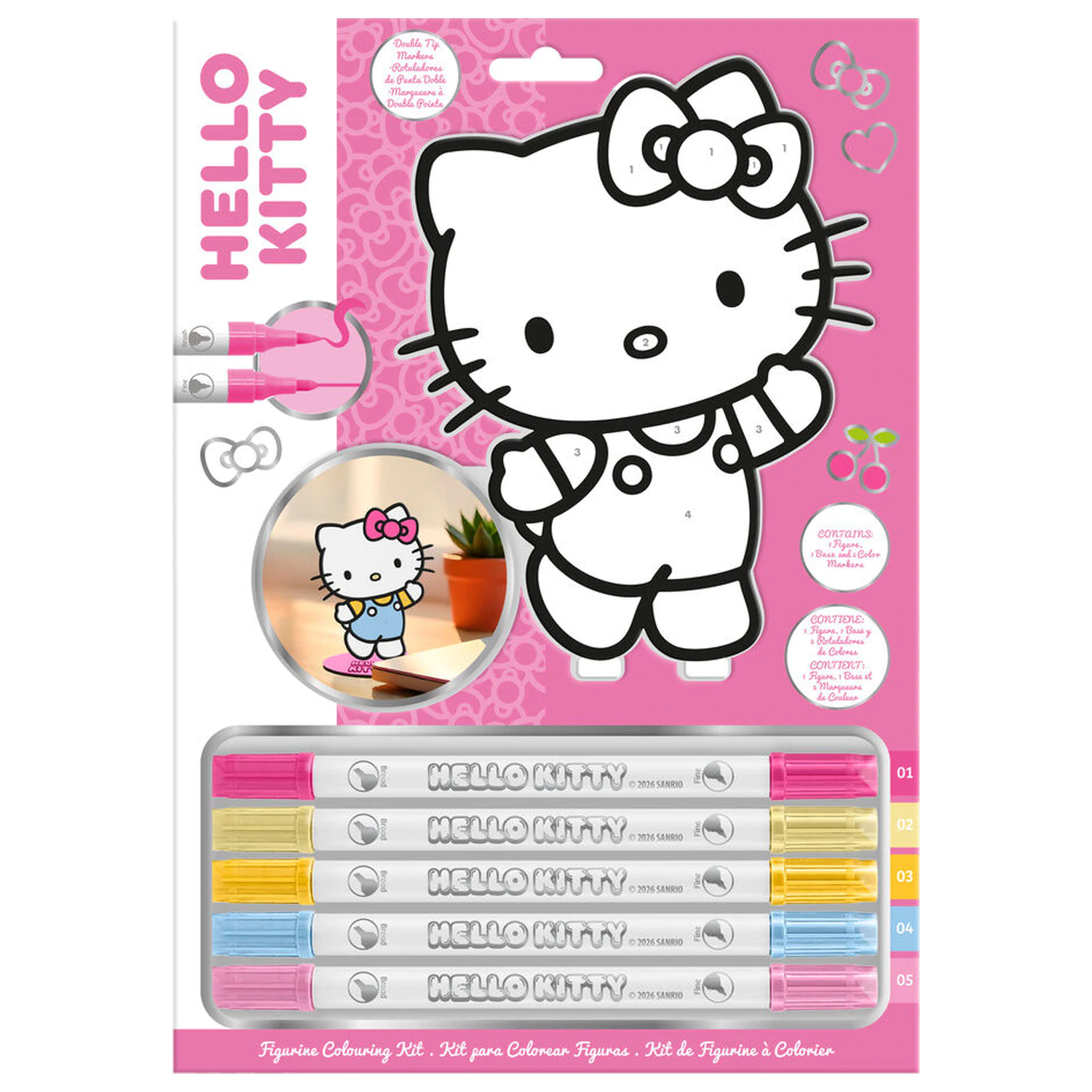 Hello Kitty and Friends Súprava na vyfarbovanie produktová fotografia