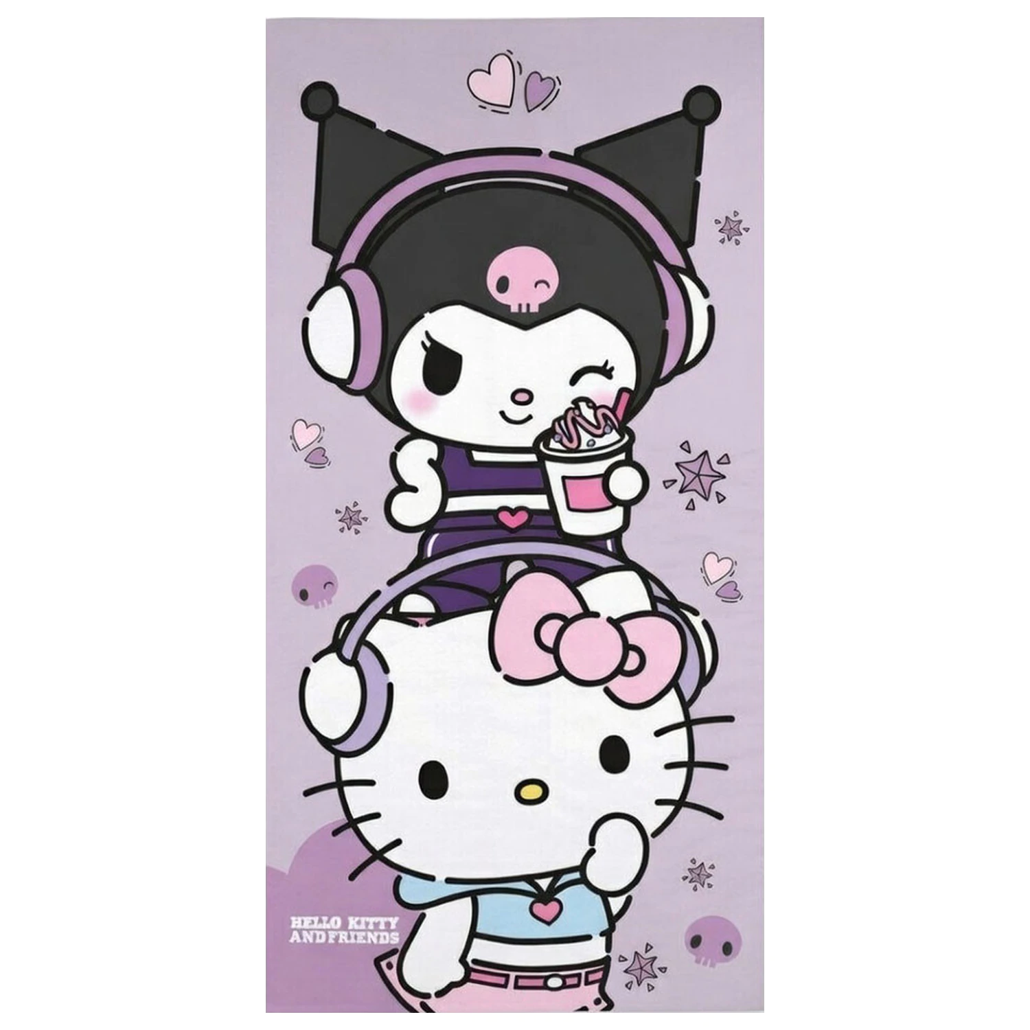 Hello Kitty Best Friend uterák 70x140cm produktová fotografia