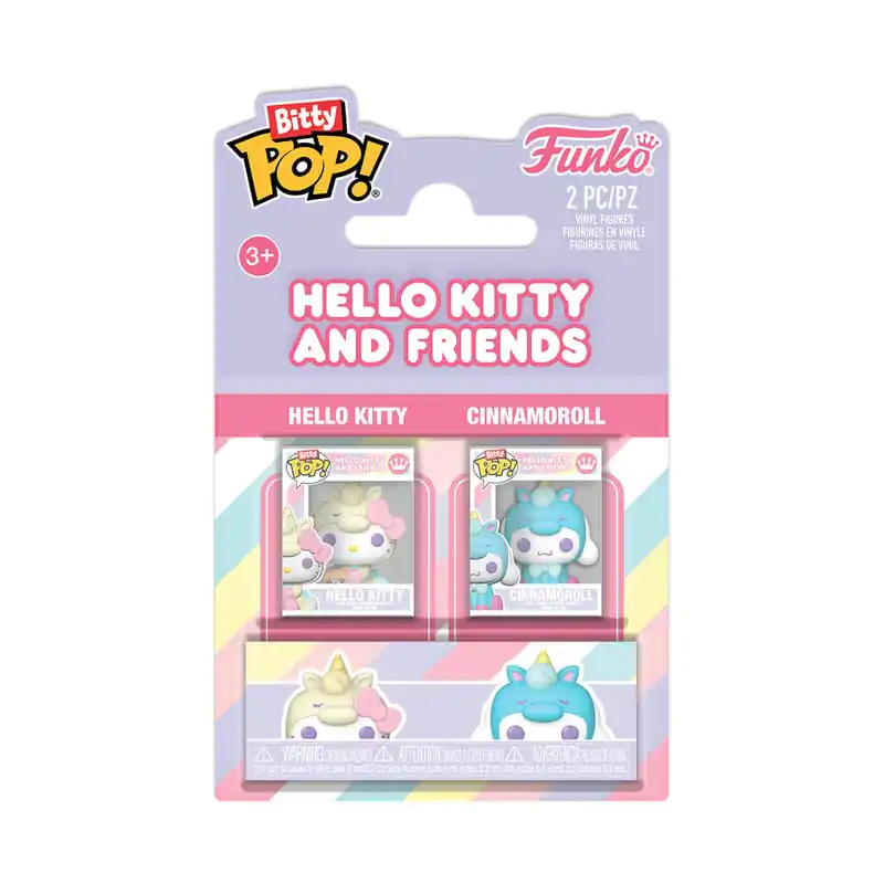 Hello Kitty Bitty Funko POP! Vinylová figúrka 2-balenie HK & Cinnamonroll produktová fotografia