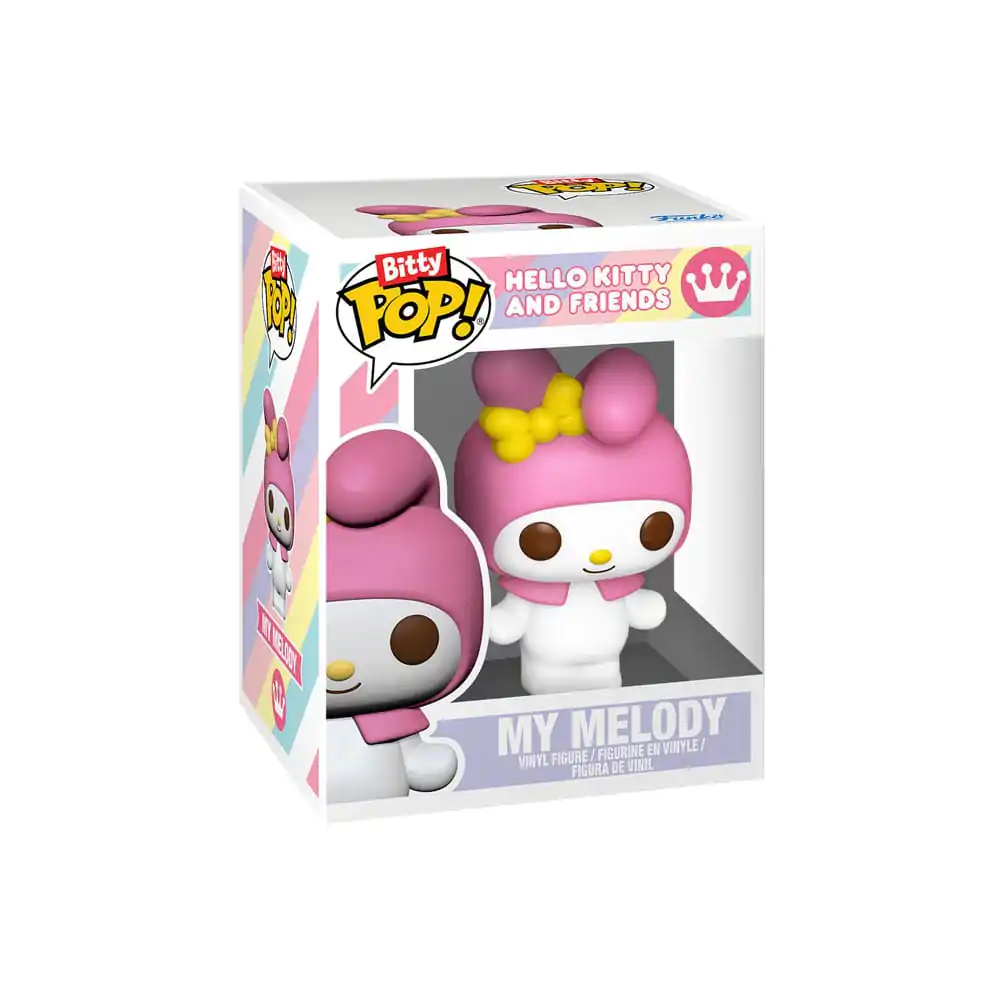 Hello Kitty Bitty Funko POP! Vinylové figúrky 2-balenie My Melody & Kuromi produktová fotografia