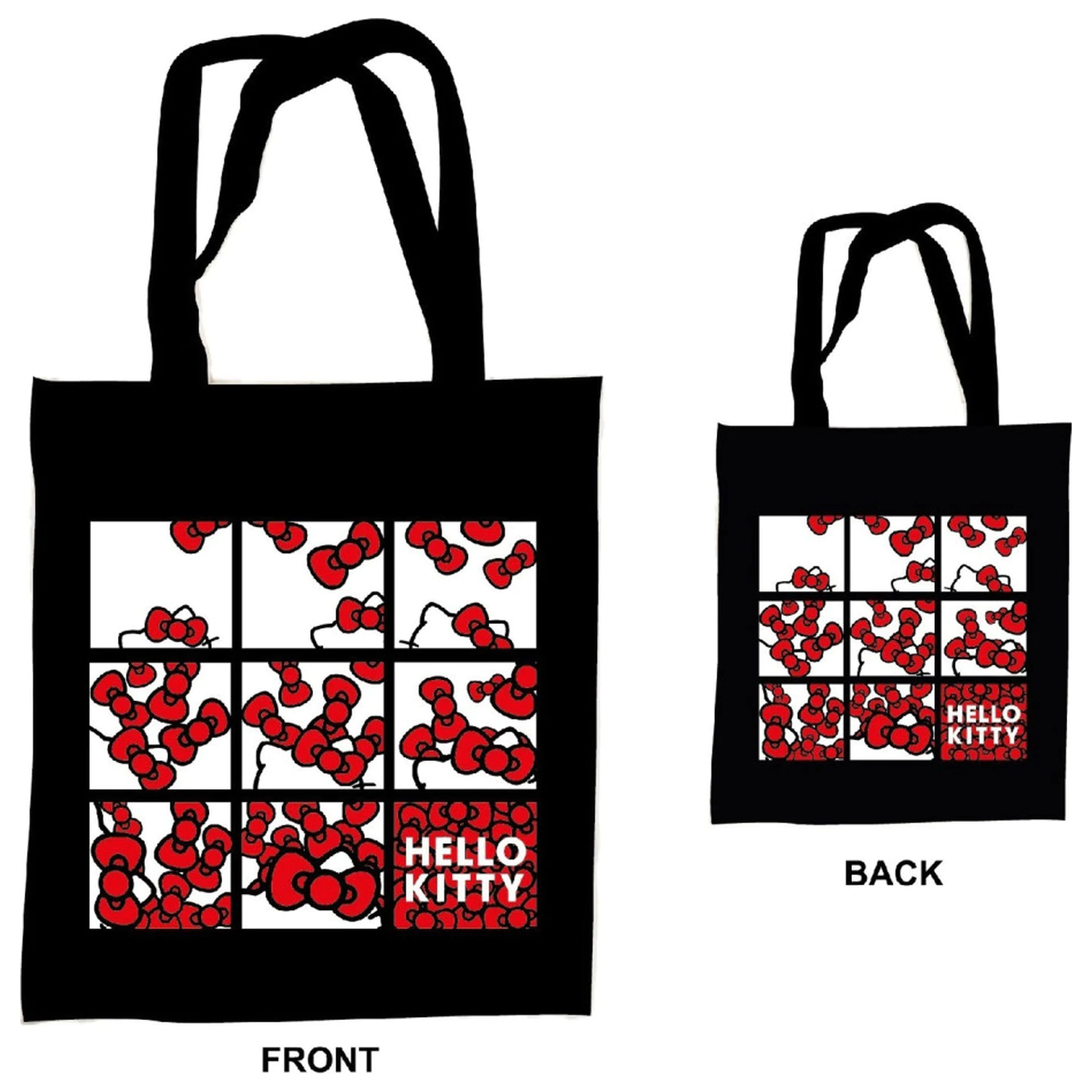 Hello Kitty Bows Canvas Tote Bag, Nákupná taška 44 cm produktová fotografia