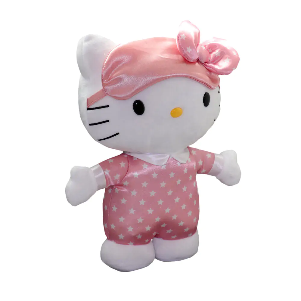 Hello Kitty Svetlé plyšová hračka na spanie 35cm produktová fotografia