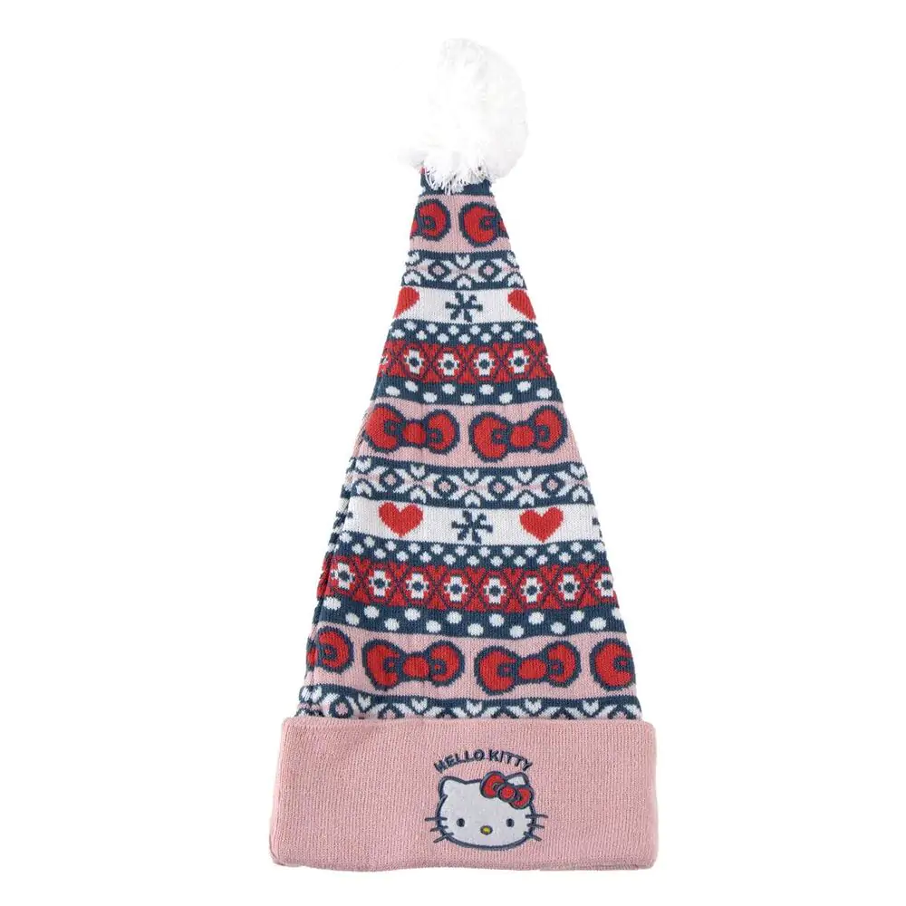 Vianočná čiapka Hello Kitty produktová fotografia